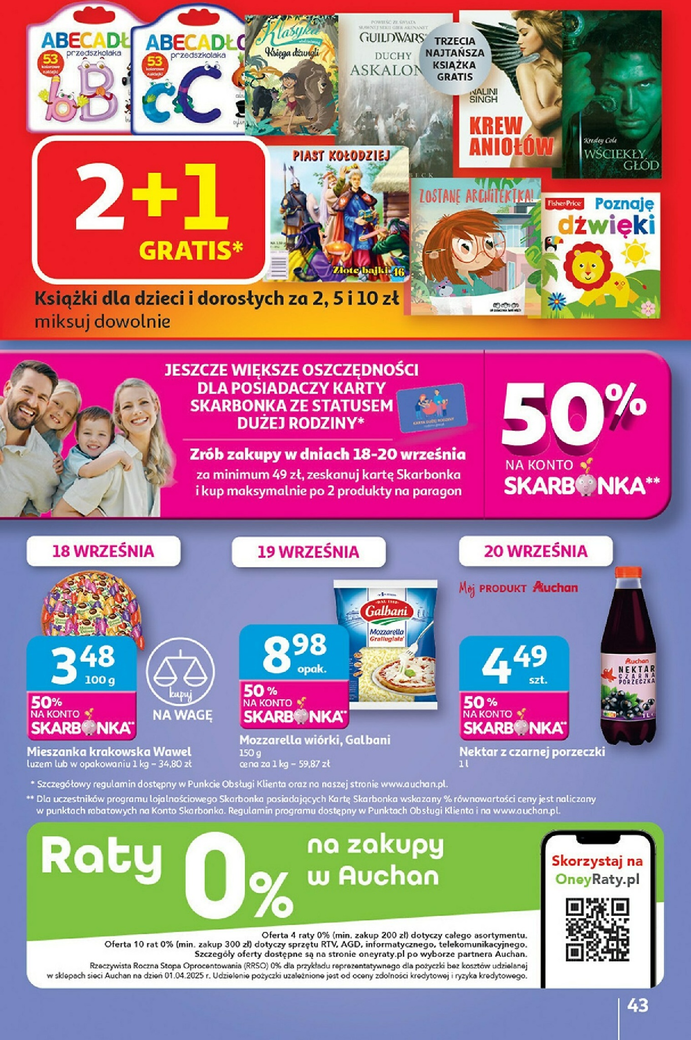 auchan - Gazetka Hipermarket Auchan - ważna od 18.09. do 24.09. - page: 43
