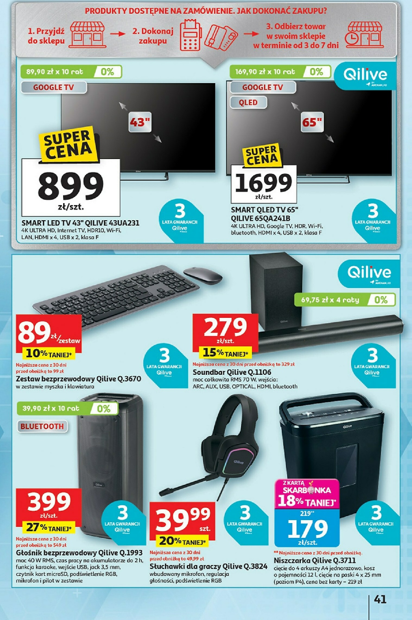 auchan - Gazetka Hipermarket Auchan - ważna od 18.09. do 24.09. - page: 41