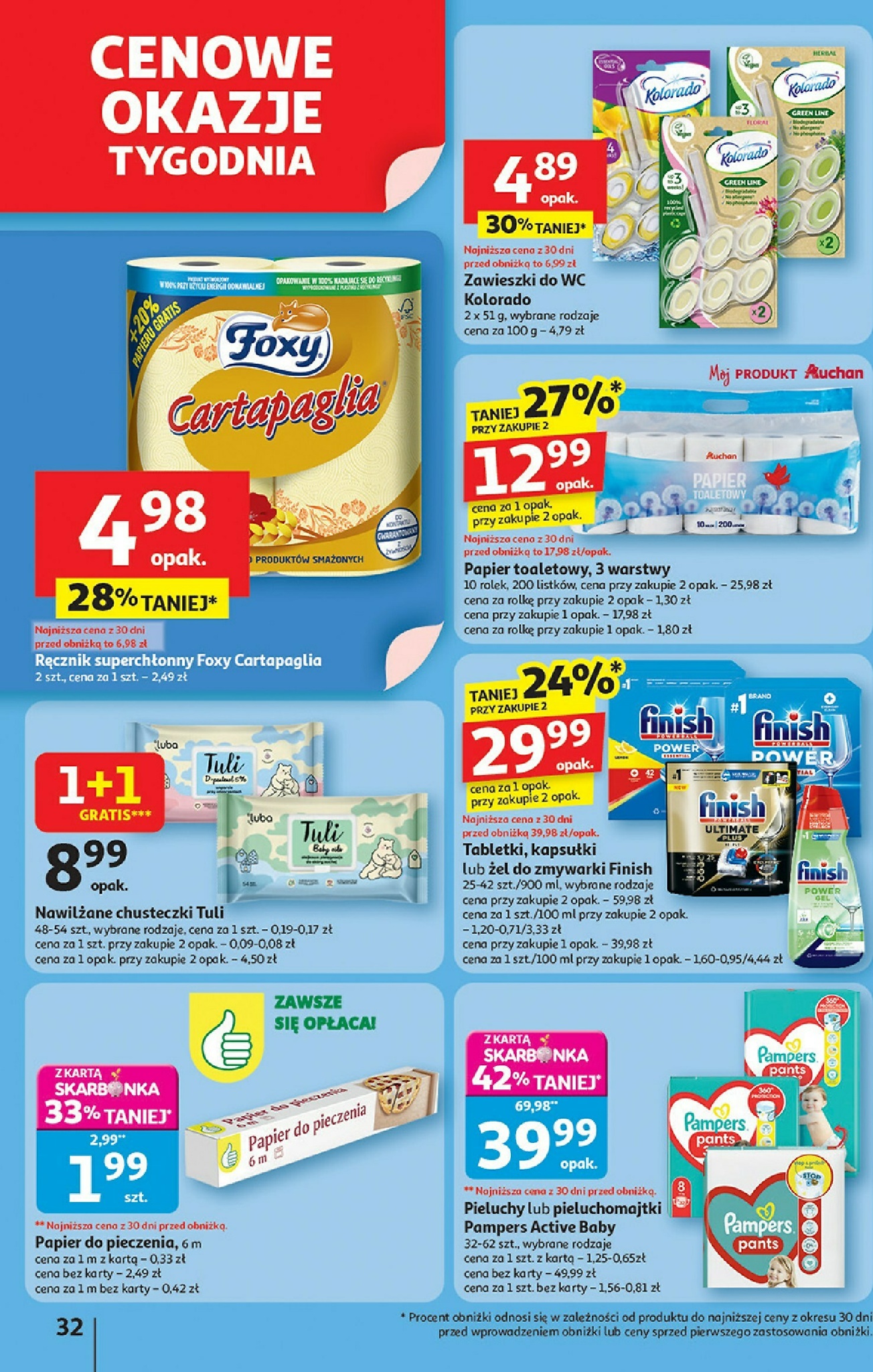 auchan - Gazetka Hipermarket Auchan - ważna od 18.09. do 24.09. - page: 32