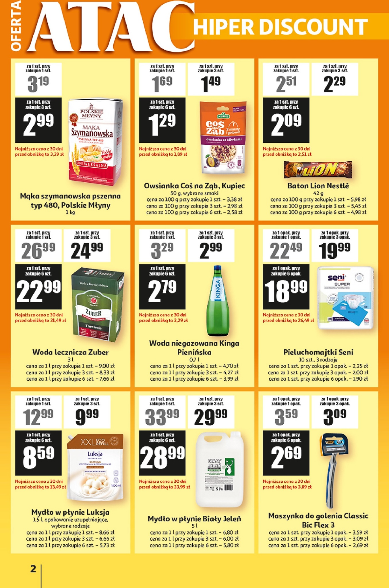 auchan - Gazetka Auchan - ATAC Hiper Discount - ważna od 18.09. do 01.10. - page: 2