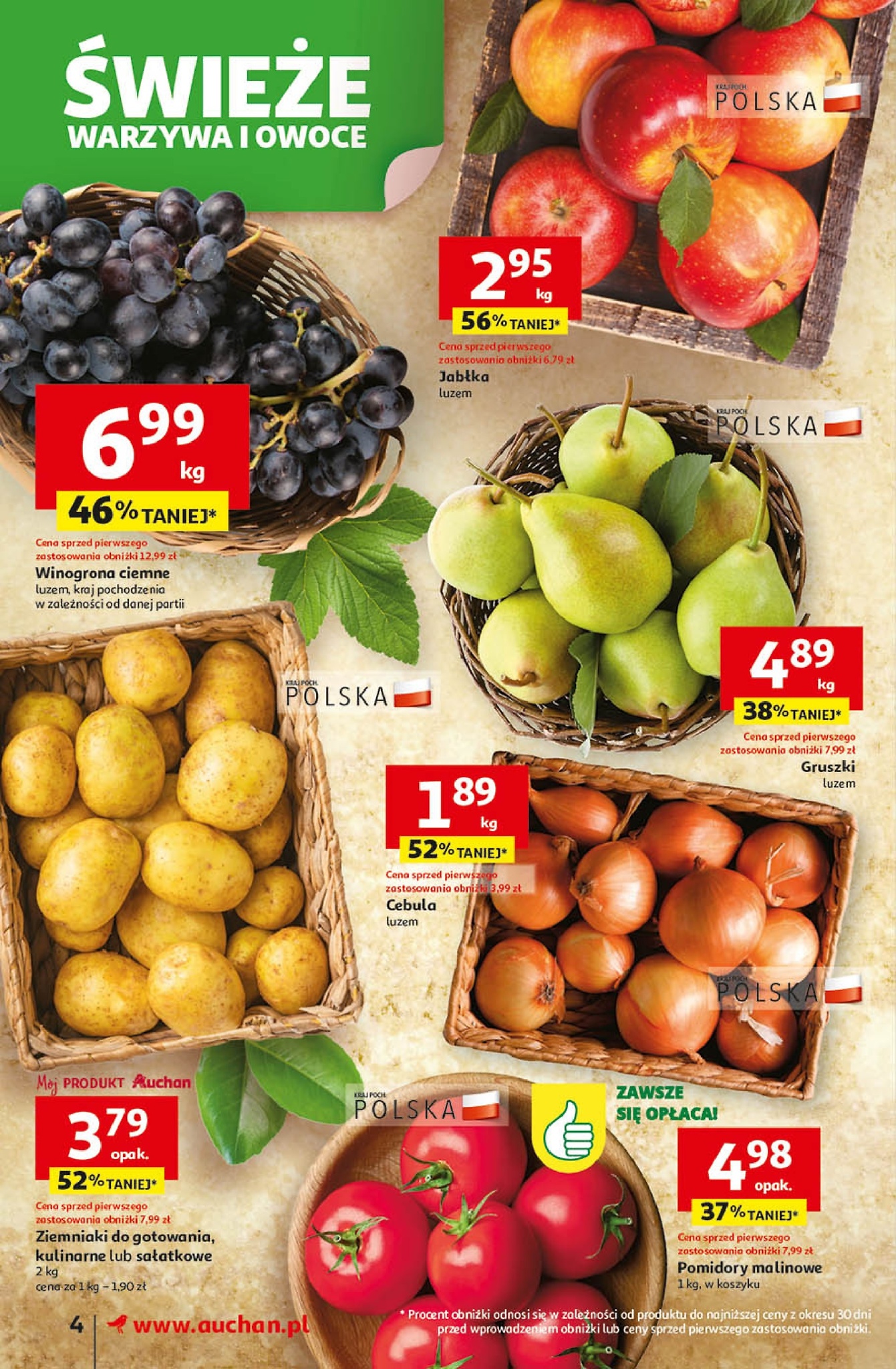 auchan - Gazetka Supermarket Auchan - ważna od 18.09. do 24.09. - page: 4