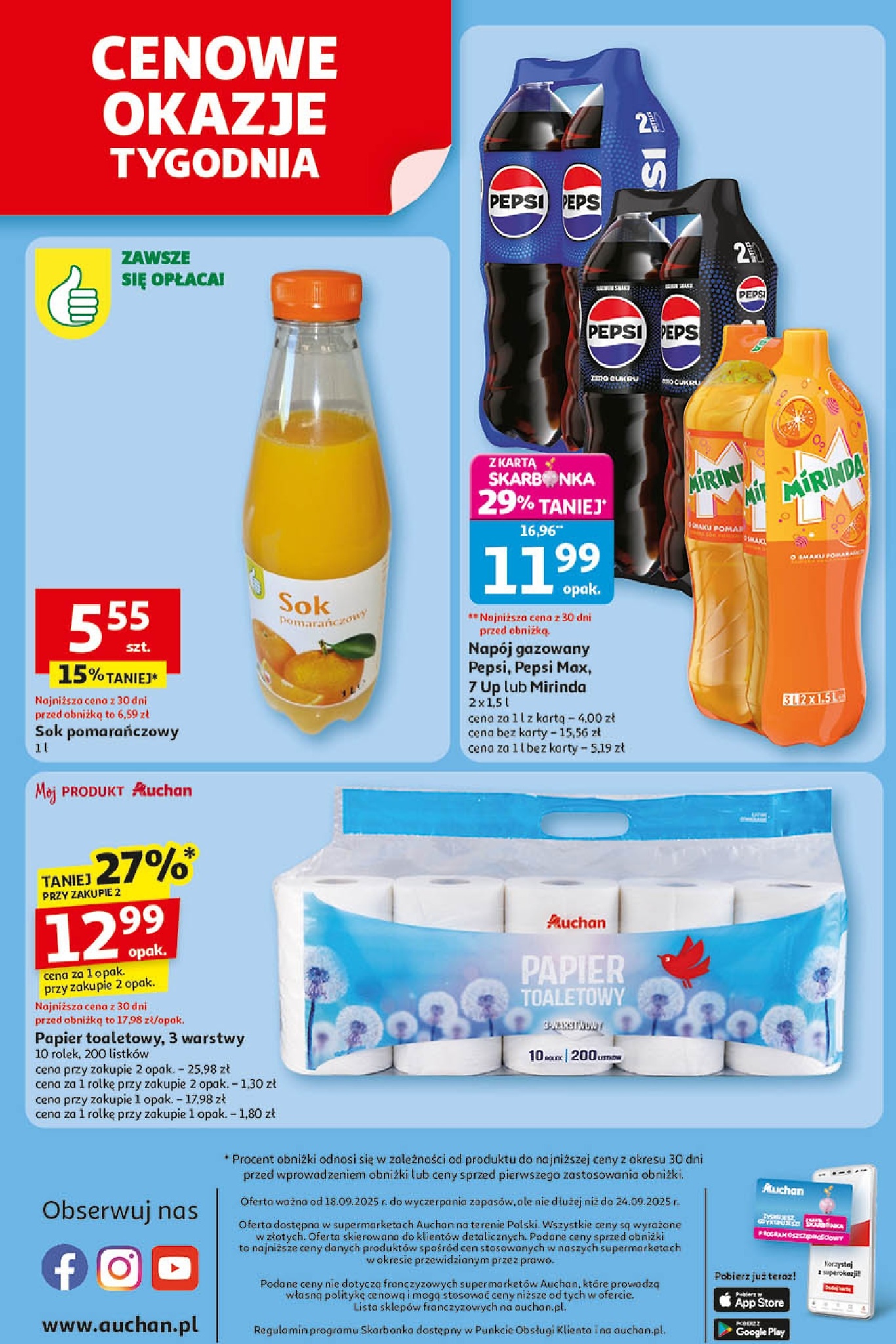 auchan - Gazetka Supermarket Auchan - ważna od 18.09. do 24.09. - page: 8