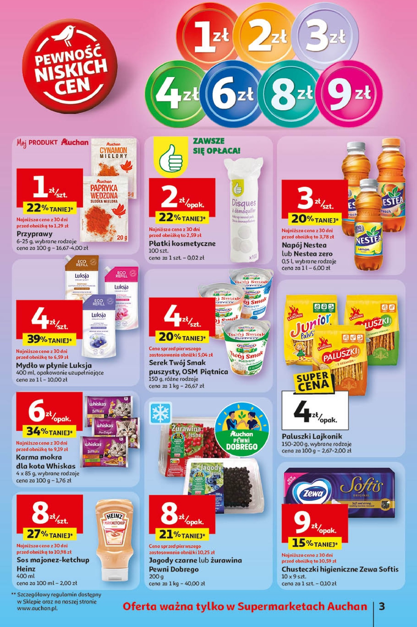 auchan - Gazetka Supermarket Auchan - ważna od 18.09. do 24.09. - page: 3