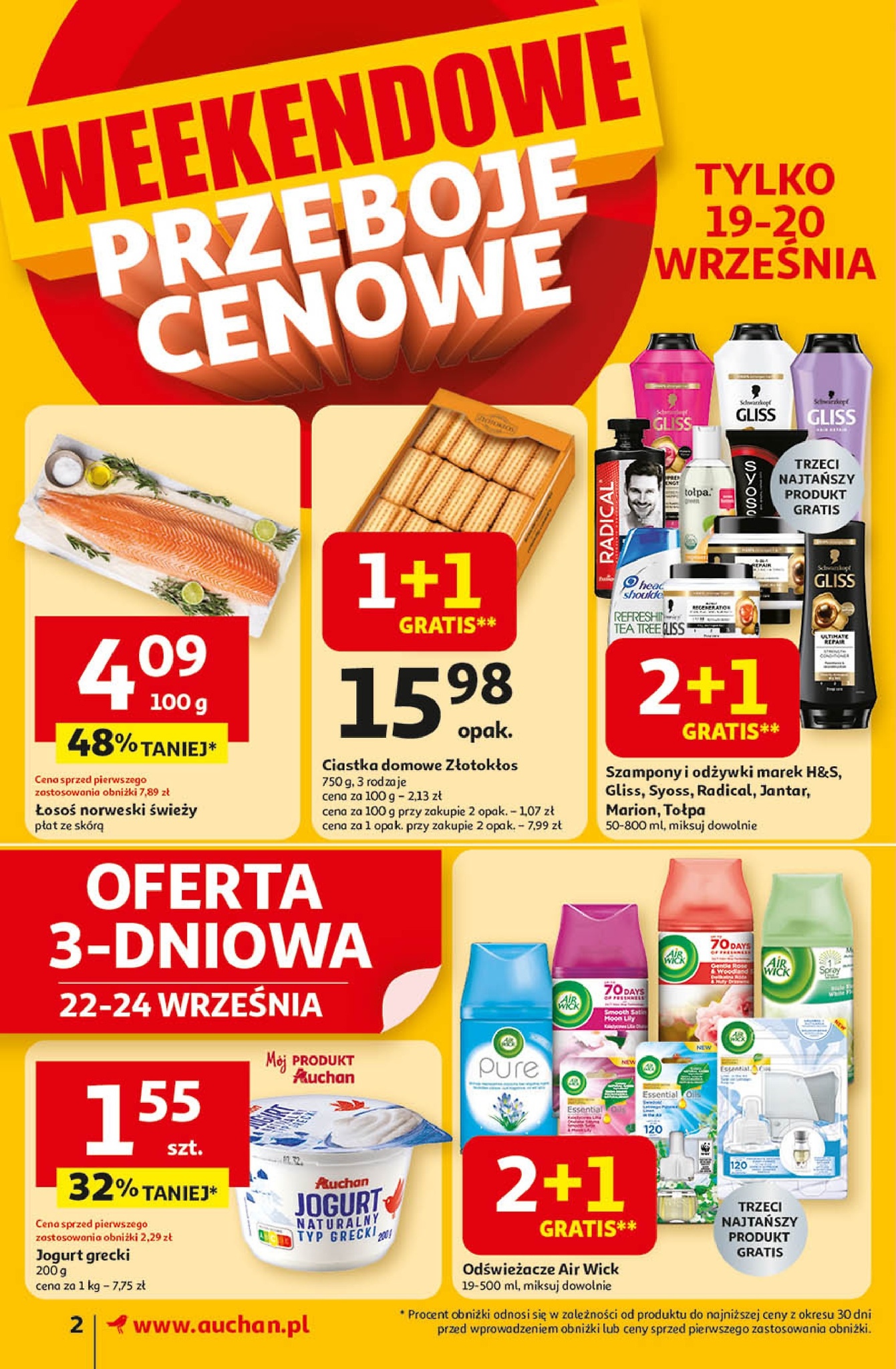 auchan - Gazetka Supermarket Auchan - ważna od 18.09. do 24.09. - page: 2
