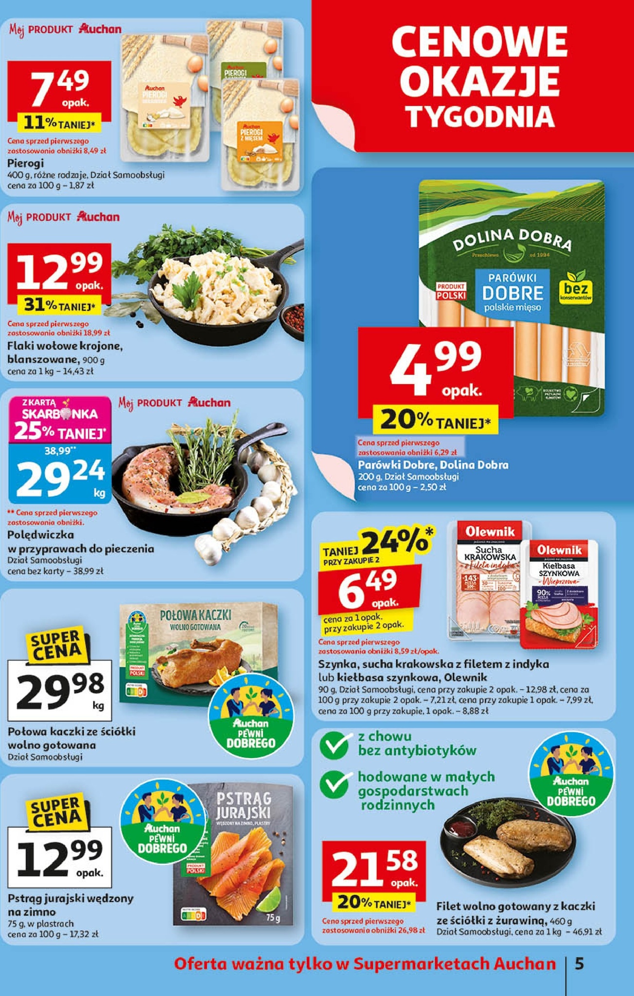 auchan - Gazetka Supermarket Auchan - ważna od 18.09. do 24.09. - page: 5