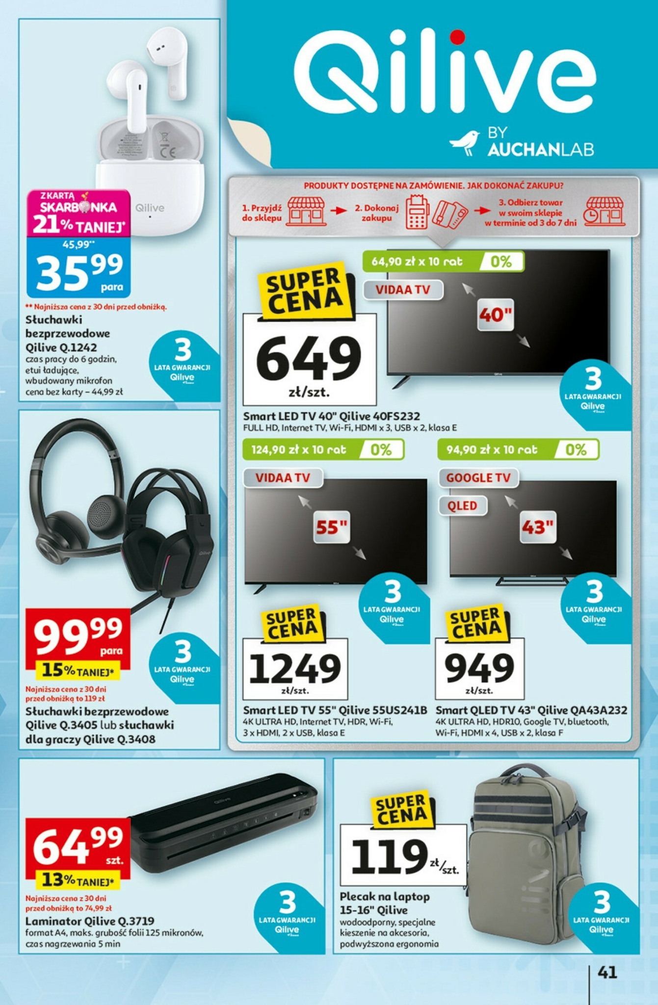 auchan - Gazetka Hipermarket Auchan - ważna od 25.09. do 01.10. - page: 41