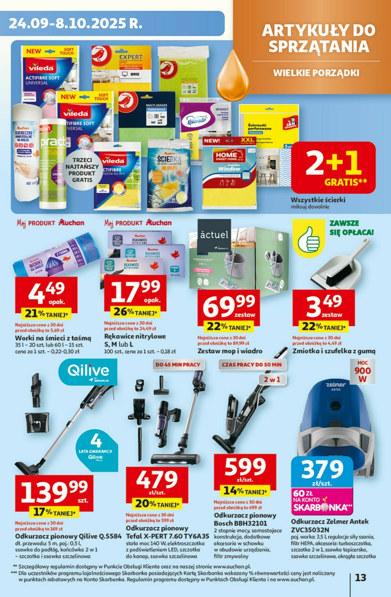auchan - Gazetka Hipermarket Auchan - ważna od 25.09. do 01.10. - page: 13
