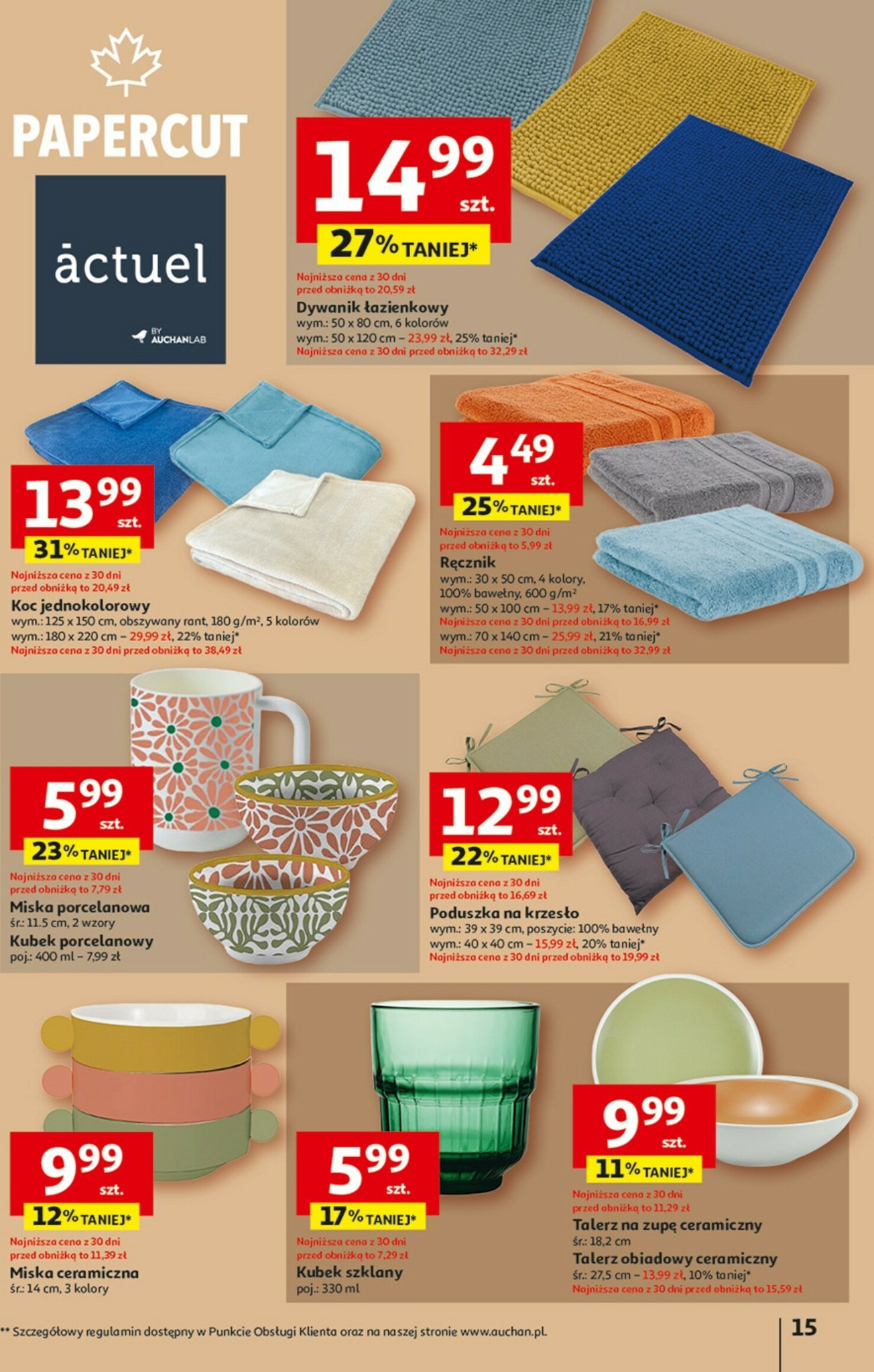 auchan - Gazetka Hipermarket Auchan - ważna od 25.09. do 01.10. - page: 15