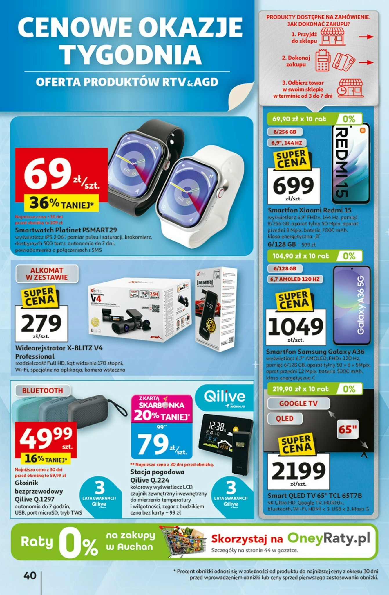 auchan - Gazetka Hipermarket Auchan - ważna od 25.09. do 01.10. - page: 40