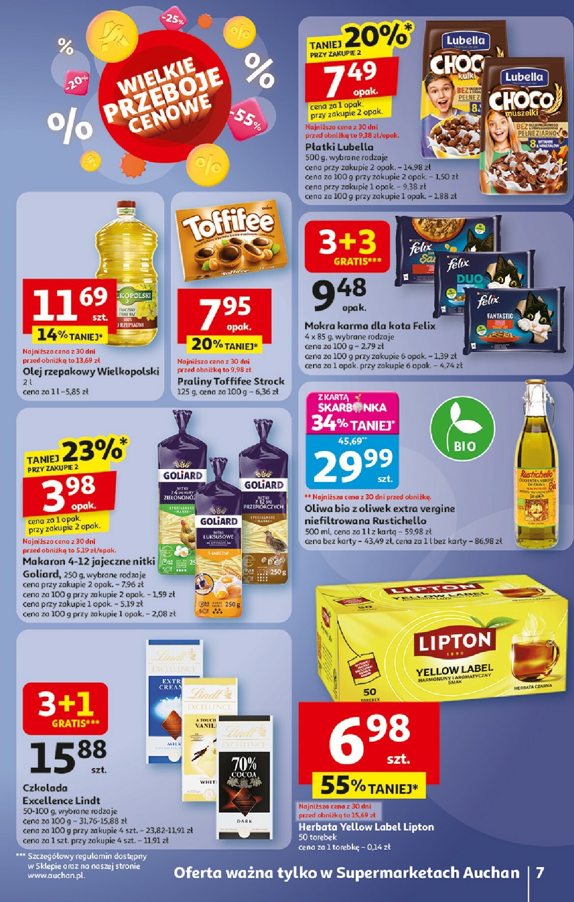 auchan - Gazetka Supermarket Auchan - Wielkie przeboje cenowe - ważna od 02.10. do 08.10. - page: 7