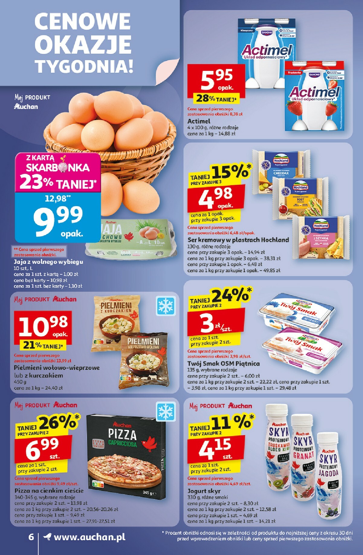 auchan - Gazetka Supermarket Auchan - Wielkie przeboje cenowe - ważna od 02.10. do 08.10. - page: 6