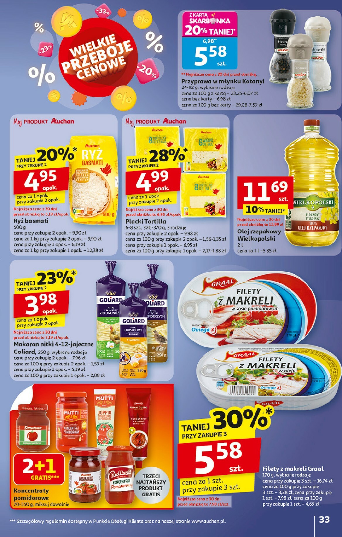 auchan - Gazetka Hipermarket Auchan - ważna od 02.10. do 08.10. - page: 33