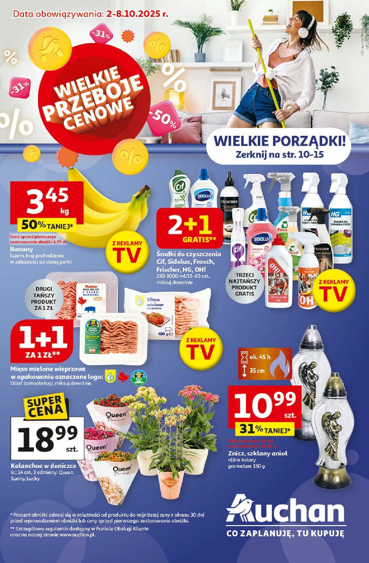 auchan - Gazetka Hipermarket Auchan - ważna od 02.10. do 08.10.