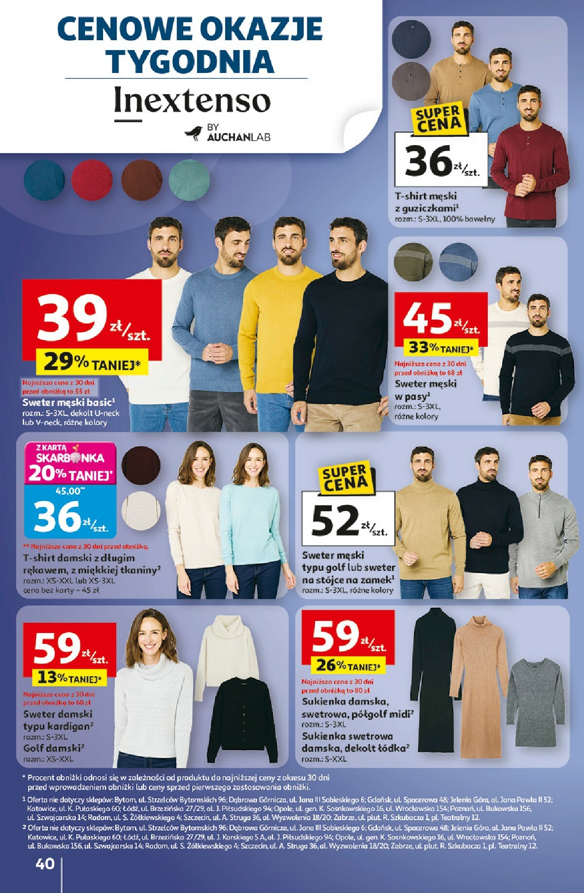 auchan - Gazetka Hipermarket Auchan - ważna od 02.10. do 08.10. - page: 40