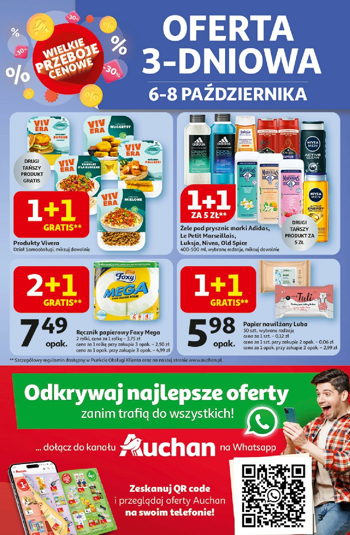 auchan - Gazetka Hipermarket Auchan - ważna od 02.10. do 08.10. - page: 3