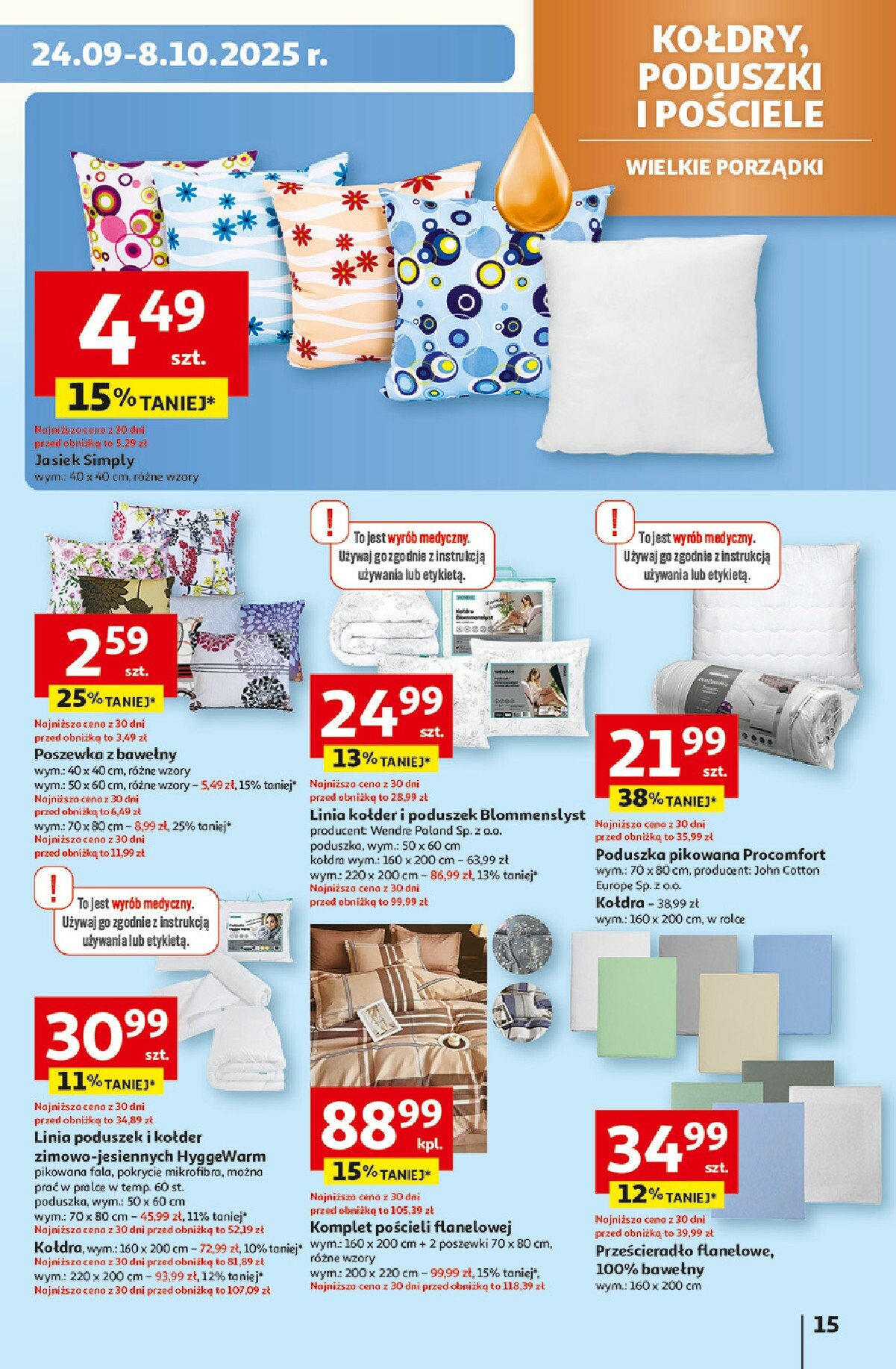 auchan - Gazetka Hipermarket Auchan - ważna od 02.10. do 08.10. - page: 15