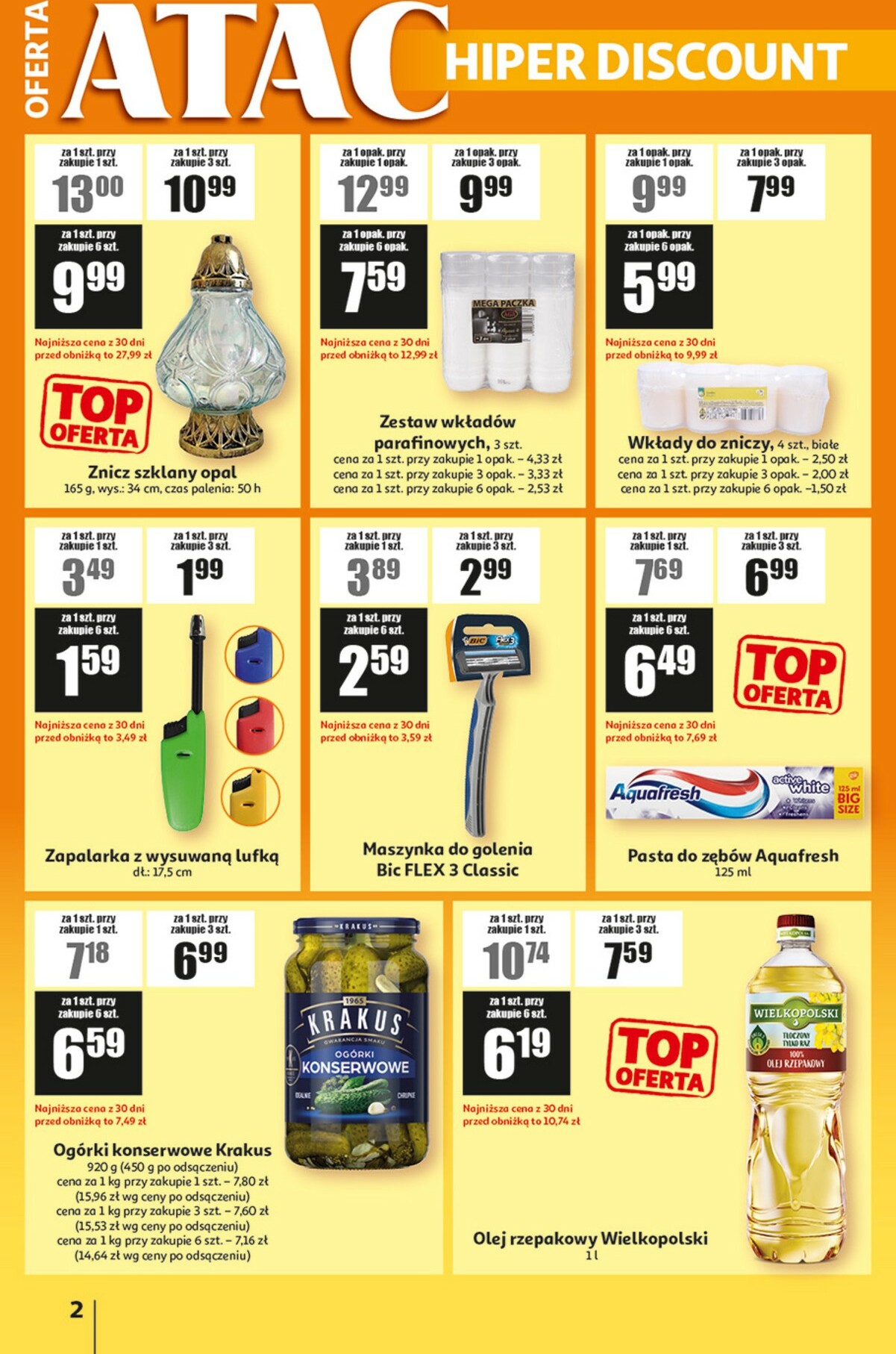 auchan - Gazetka Auchan - ATAC Hiper Discount - ważna od 02.10. do 22.10. - page: 2