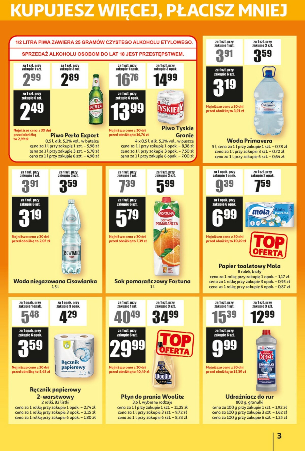 auchan - Gazetka Auchan - ATAC Hiper Discount - ważna od 02.10. do 22.10. - page: 3