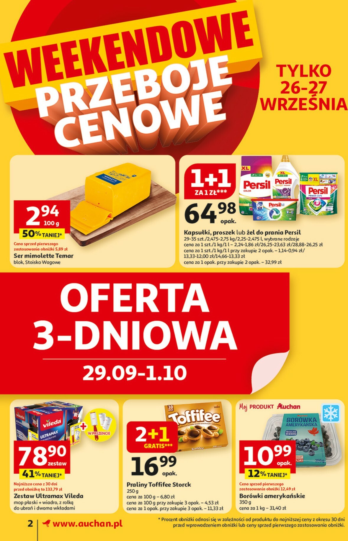auchan - Gazetka Supermarket Auchan - ważna od 25.09. do 01.10. - page: 2