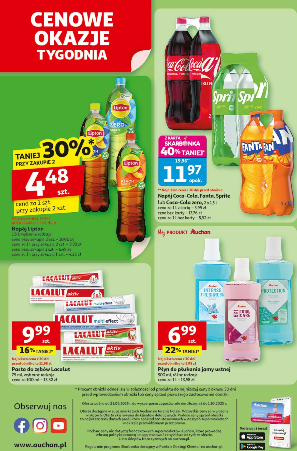 auchan - Gazetka Supermarket Auchan - ważna od 25.09. do 01.10. - page: 8