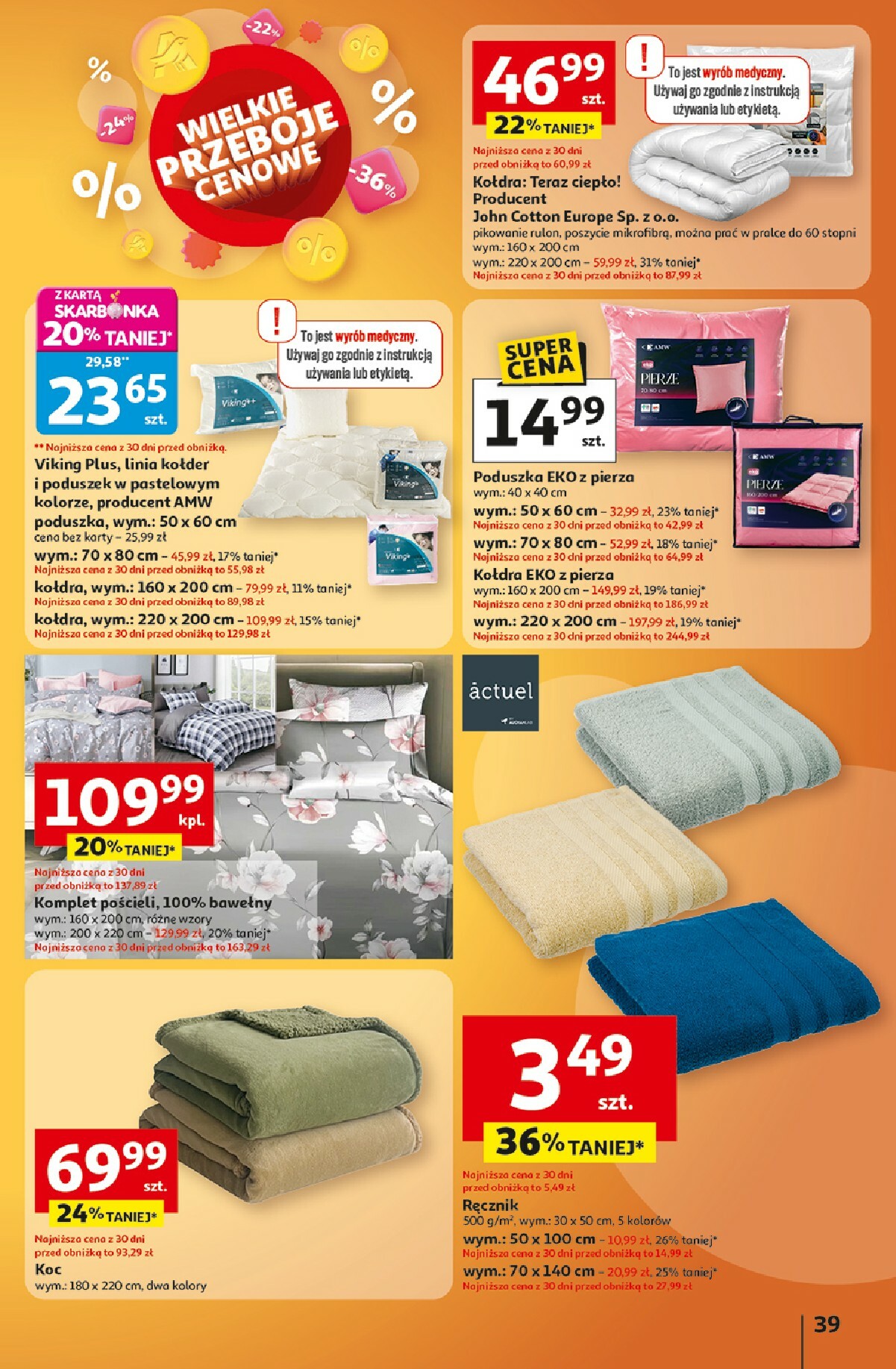 auchan - Gazetka Hipermarket Auchan - ważna od 09.10. do 15.10. - page: 39
