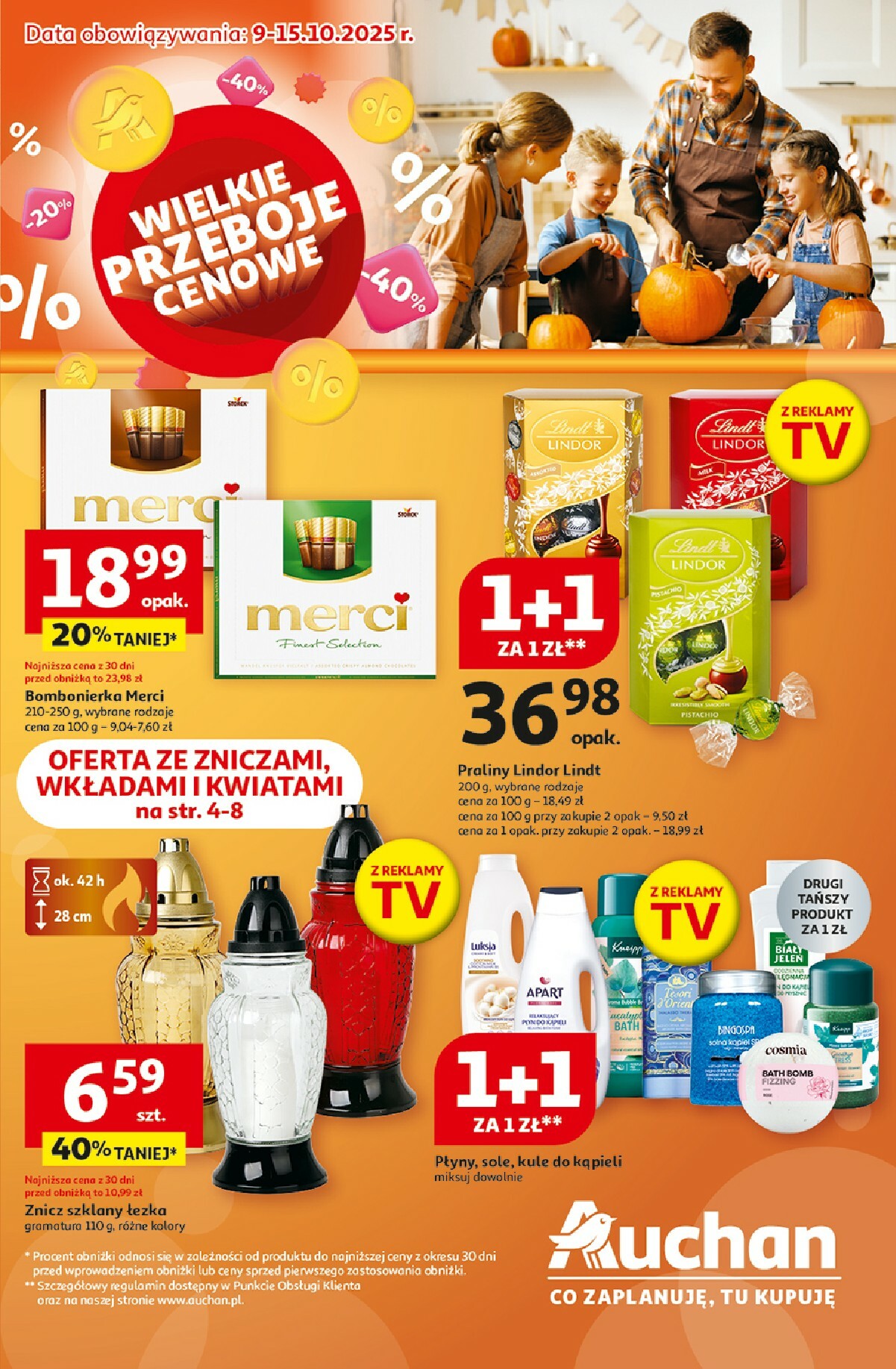 auchan - Gazetka Hipermarket Auchan - ważna od 09.10. do 15.10.