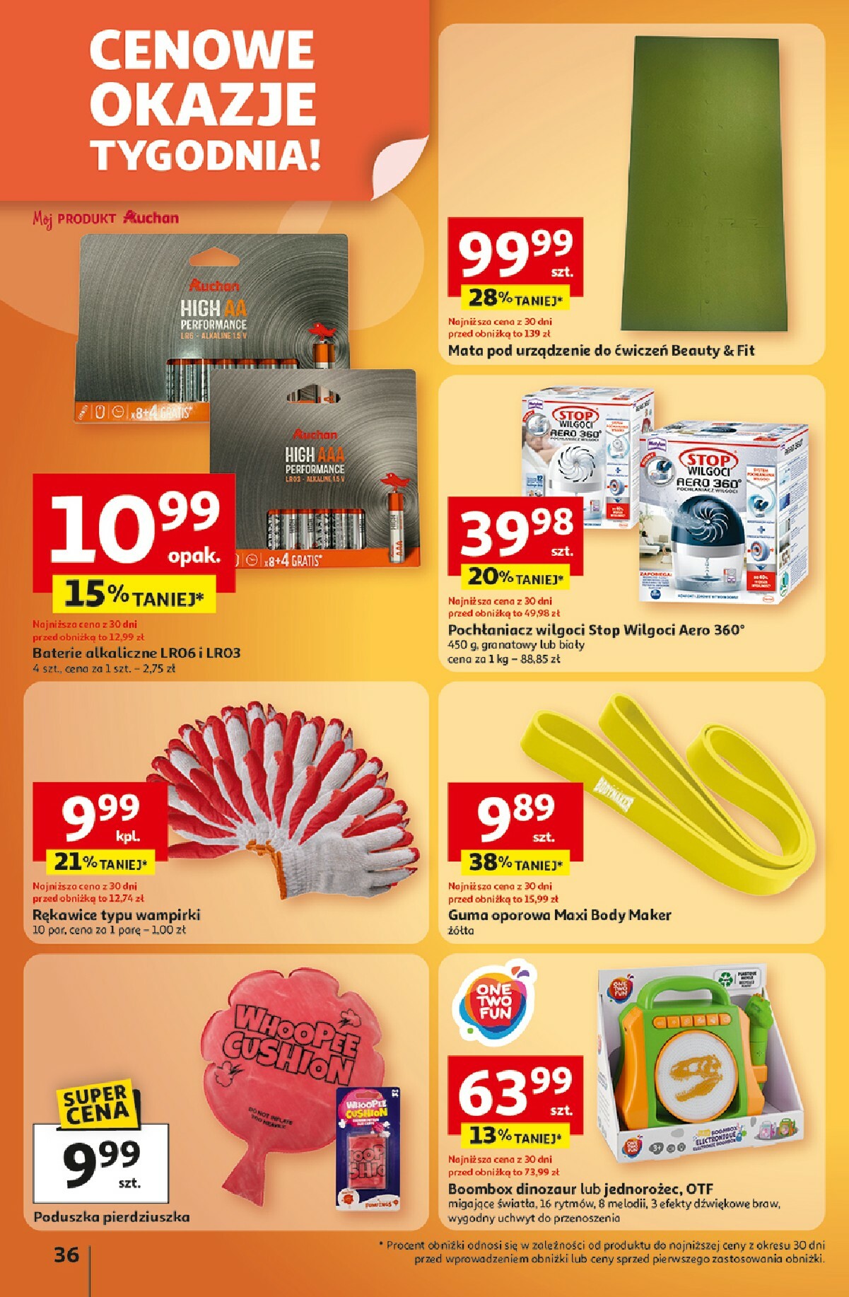 auchan - Gazetka Hipermarket Auchan - ważna od 09.10. do 15.10. - page: 36