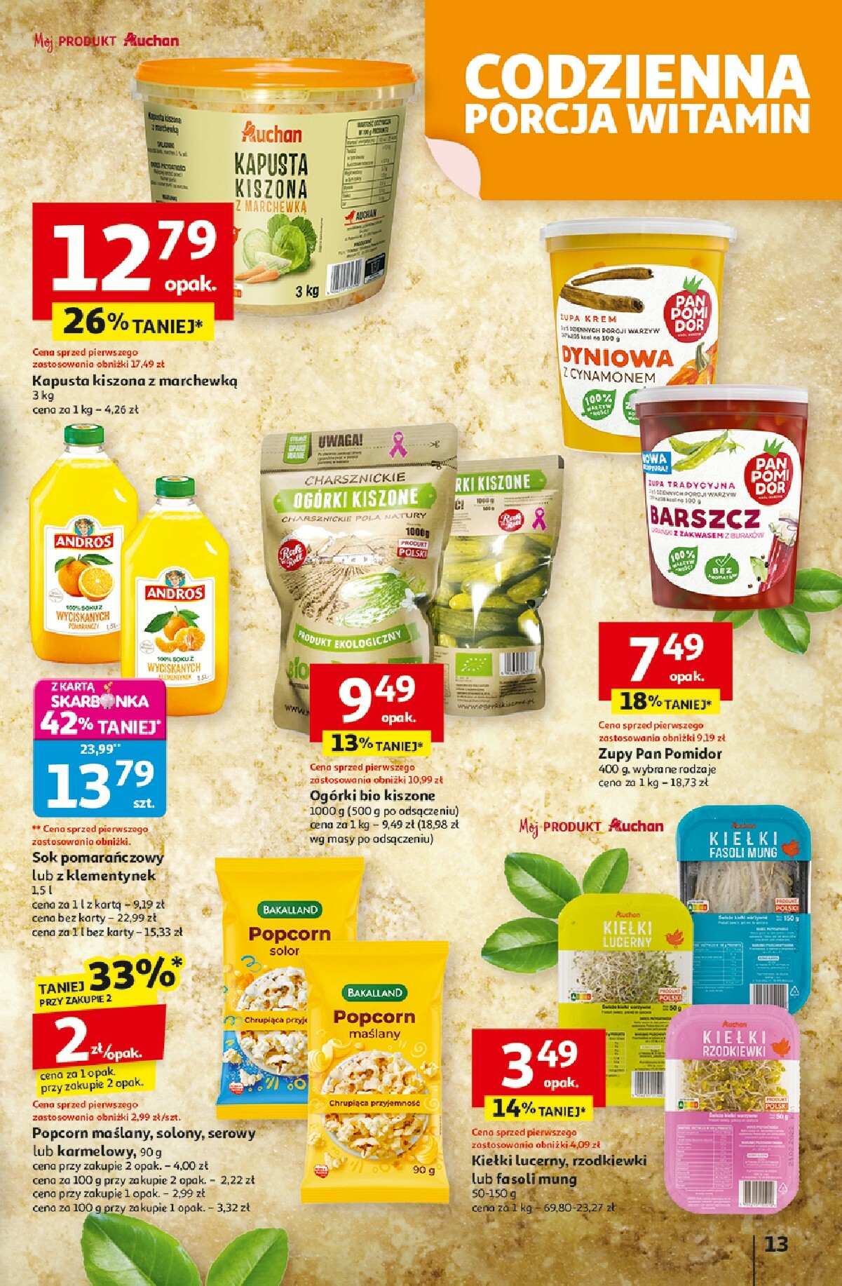 auchan - Gazetka Hipermarket Auchan - ważna od 09.10. do 15.10. - page: 13