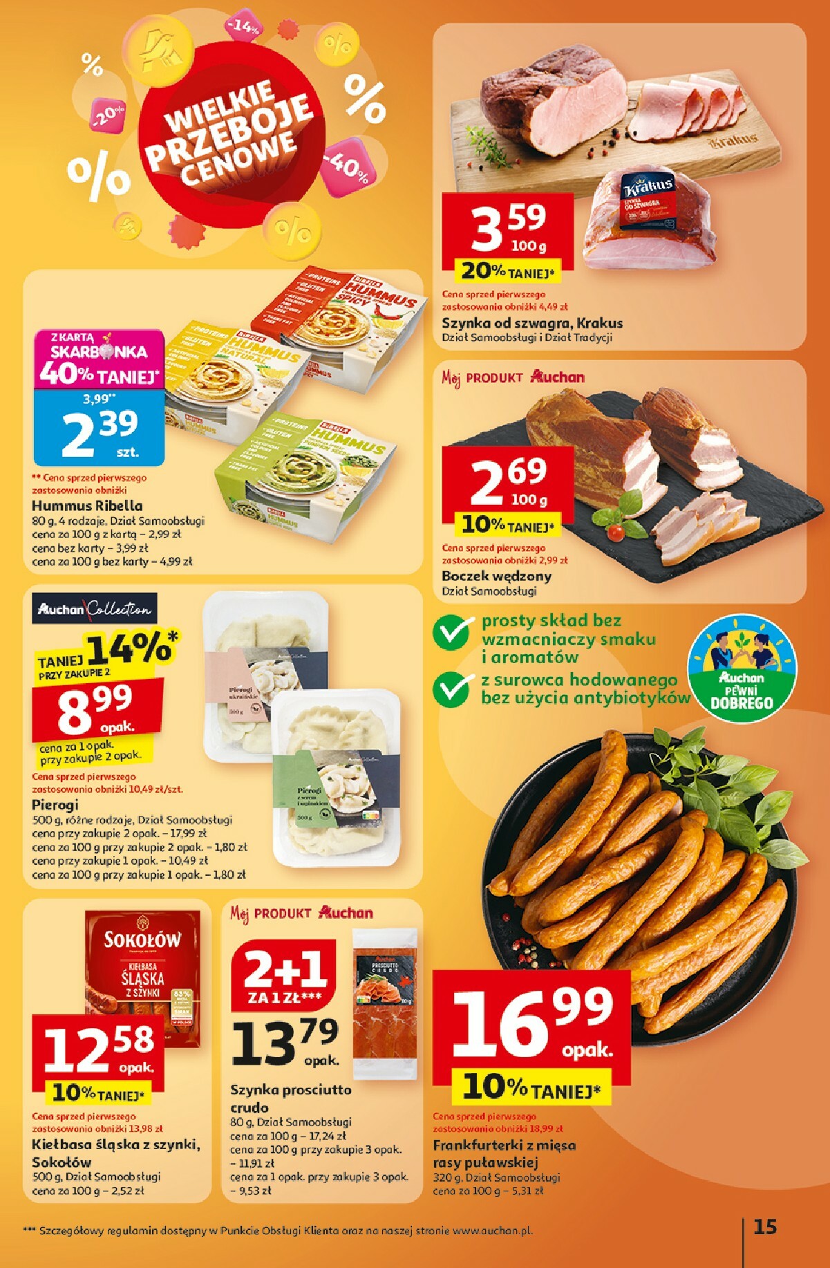 auchan - Gazetka Hipermarket Auchan - ważna od 09.10. do 15.10. - page: 15
