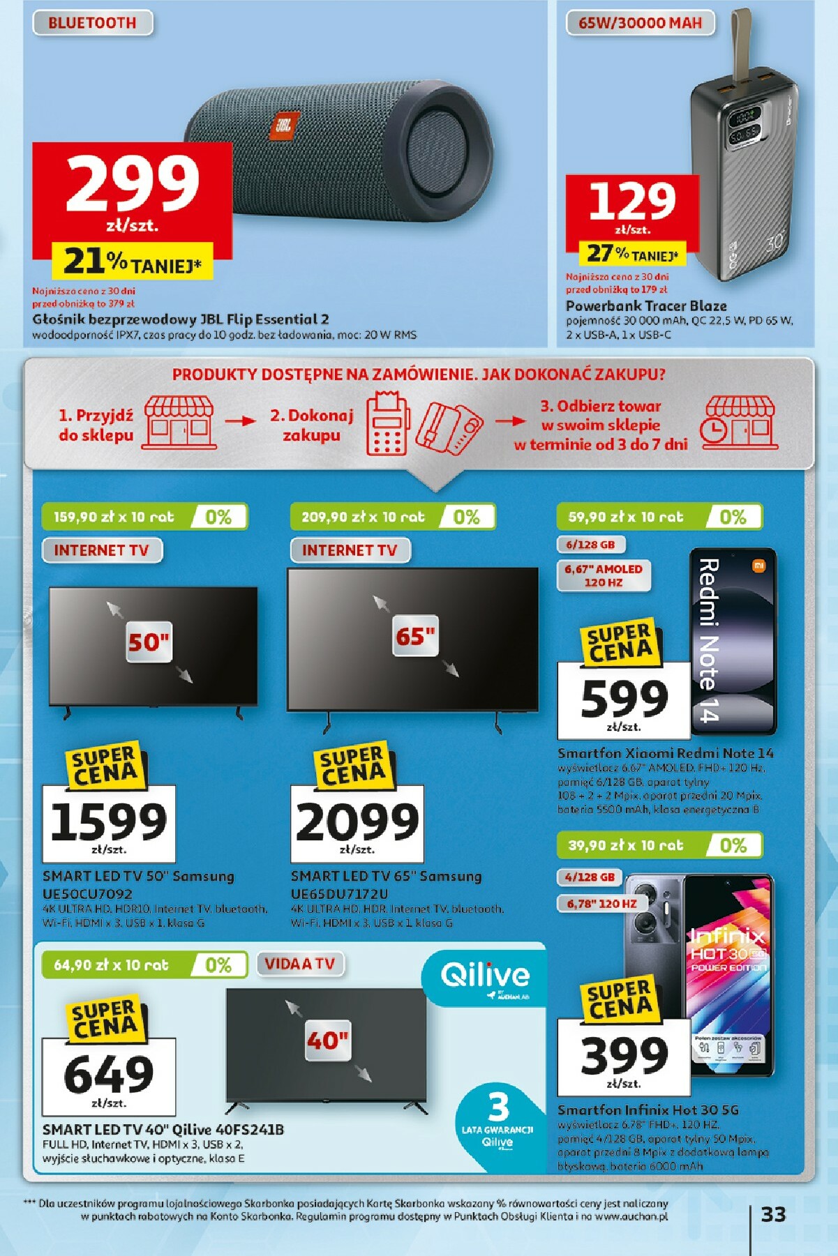 auchan - Gazetka Hipermarket Auchan - ważna od 09.10. do 15.10. - page: 33
