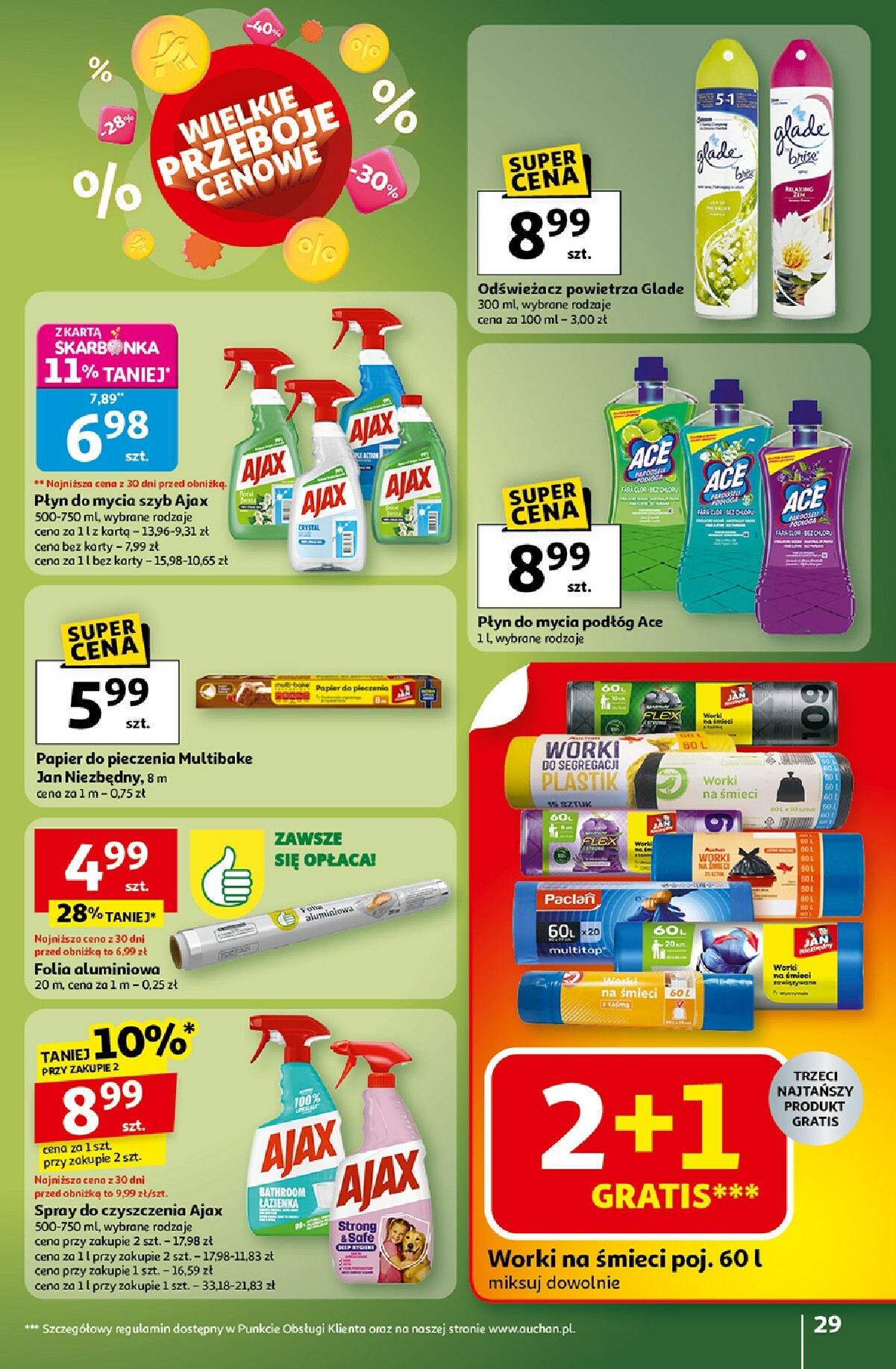 auchan - Gazetka Hipermarket Auchan - ważna od 16.10. do 22.10. - page: 29 auchan - Gazetka Hipermarket Auchan - ważna od 16.10. do 22.10. - page: 29