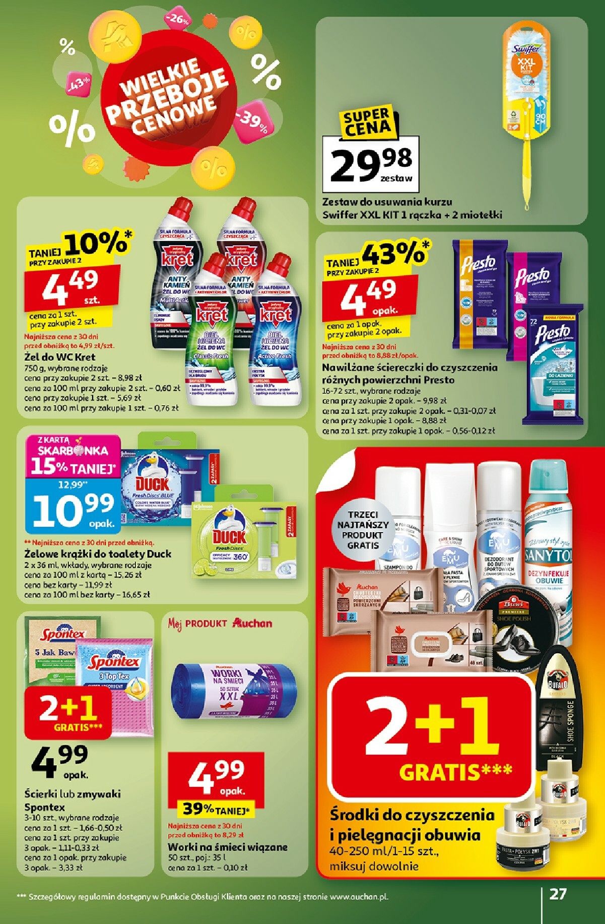 auchan - Gazetka Hipermarket Auchan - ważna od 16.10. do 22.10. - page: 27 auchan - Gazetka Hipermarket Auchan - ważna od 16.10. do 22.10. - page: 27