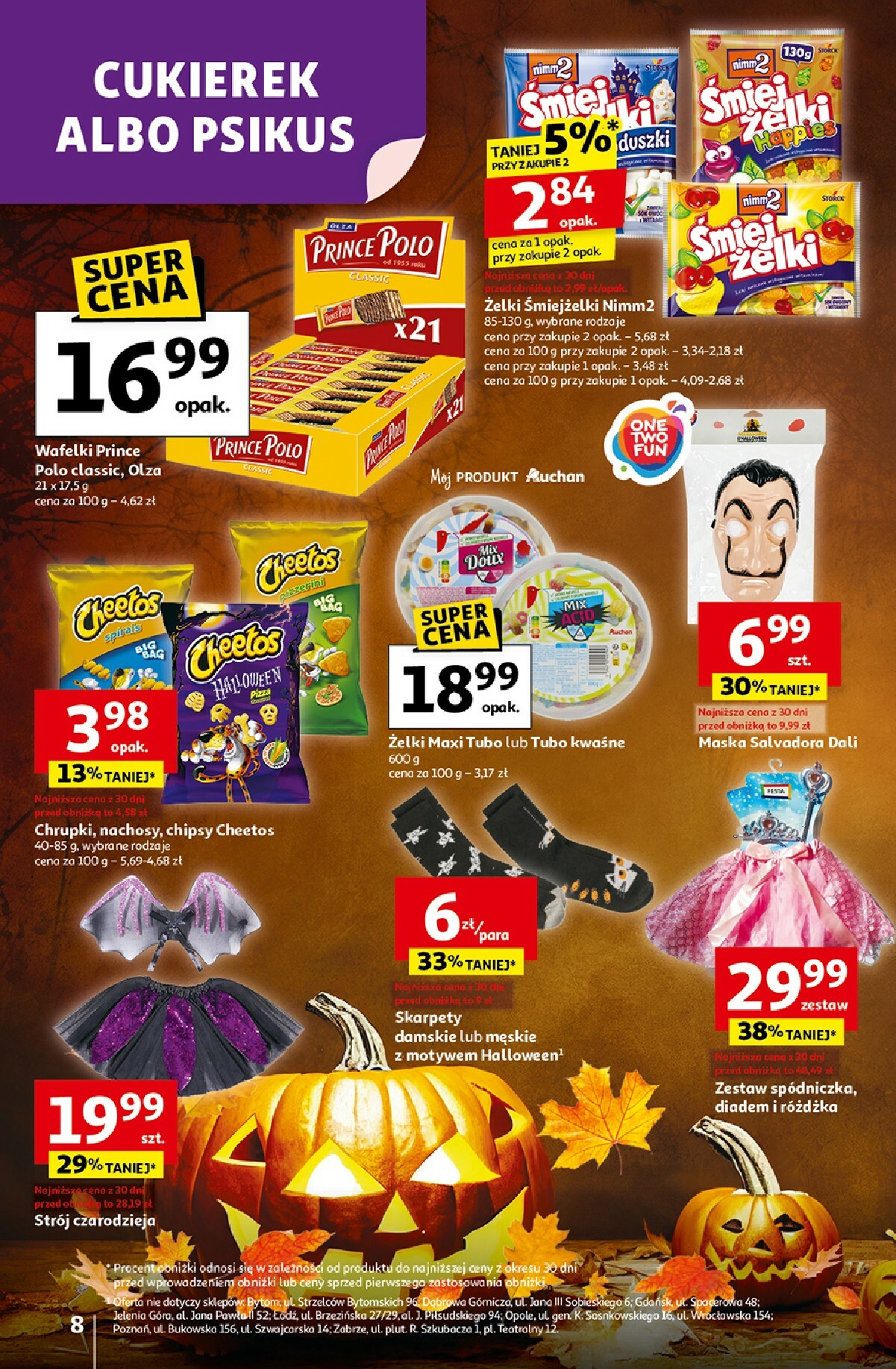 auchan - Gazetka Hipermarket Auchan - ważna od 16.10. do 22.10. - page: 8 auchan - Gazetka Hipermarket Auchan - ważna od 16.10. do 22.10. - page: 8