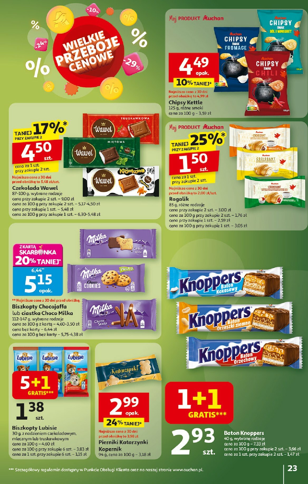 auchan - Gazetka Hipermarket Auchan - ważna od 16.10. do 22.10. - page: 23 auchan - Gazetka Hipermarket Auchan - ważna od 16.10. do 22.10. - page: 23