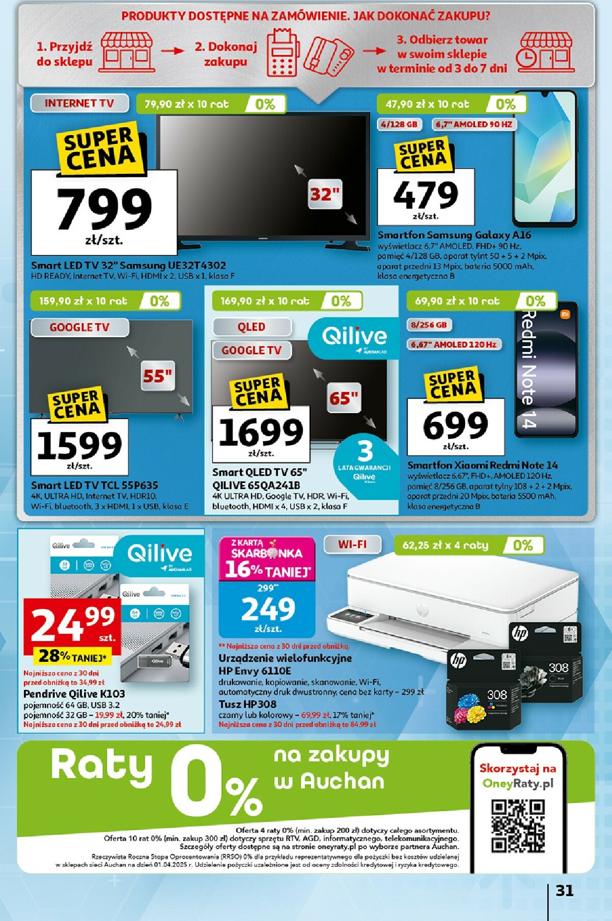 auchan - Gazetka Hipermarket Auchan - ważna od 16.10. do 22.10. - page: 31 auchan - Gazetka Hipermarket Auchan - ważna od 16.10. do 22.10. - page: 31