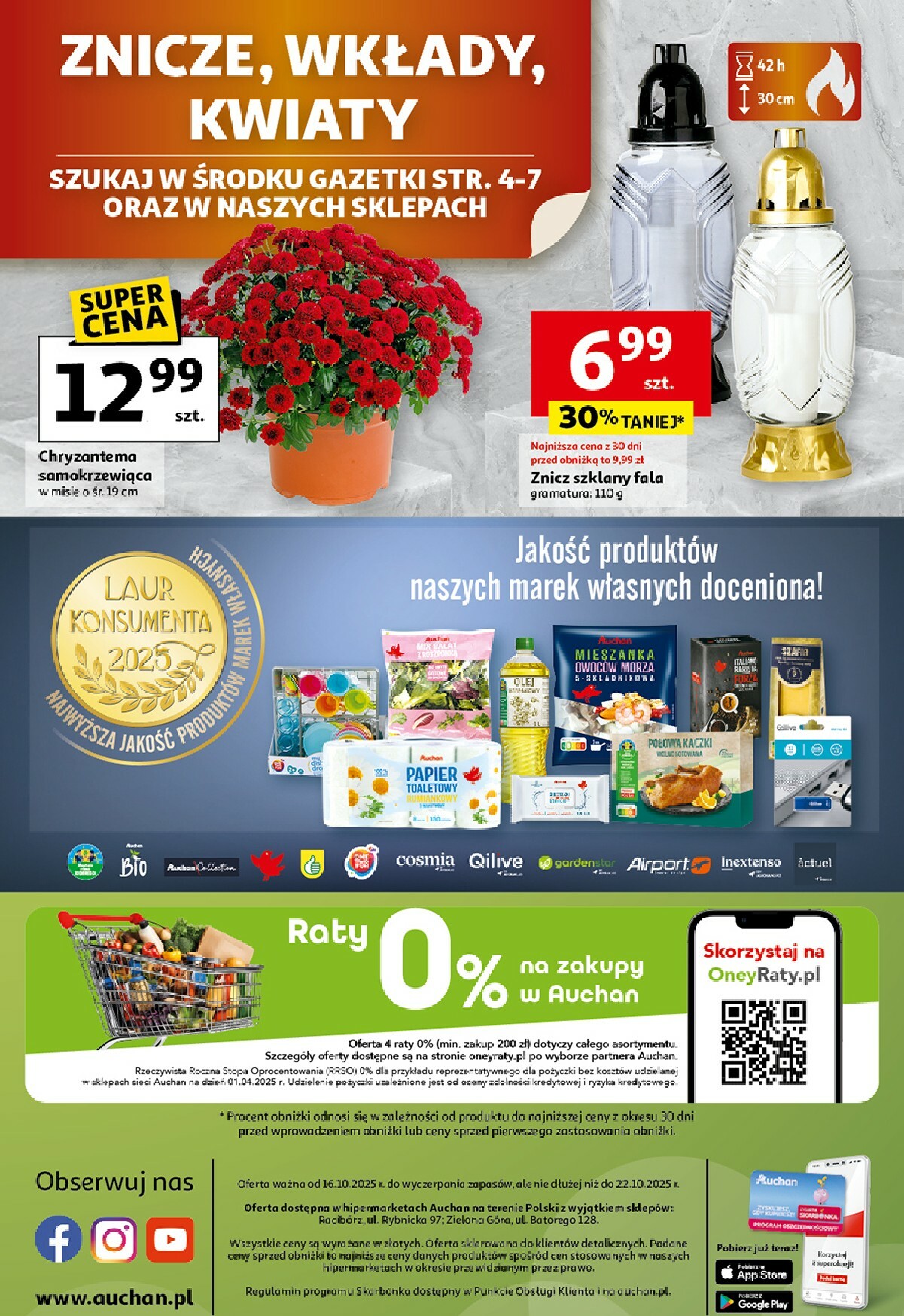 auchan - Gazetka Hipermarket Auchan - ważna od 16.10. do 22.10. - page: 45 auchan - Gazetka Hipermarket Auchan - ważna od 16.10. do 22.10. - page: 45