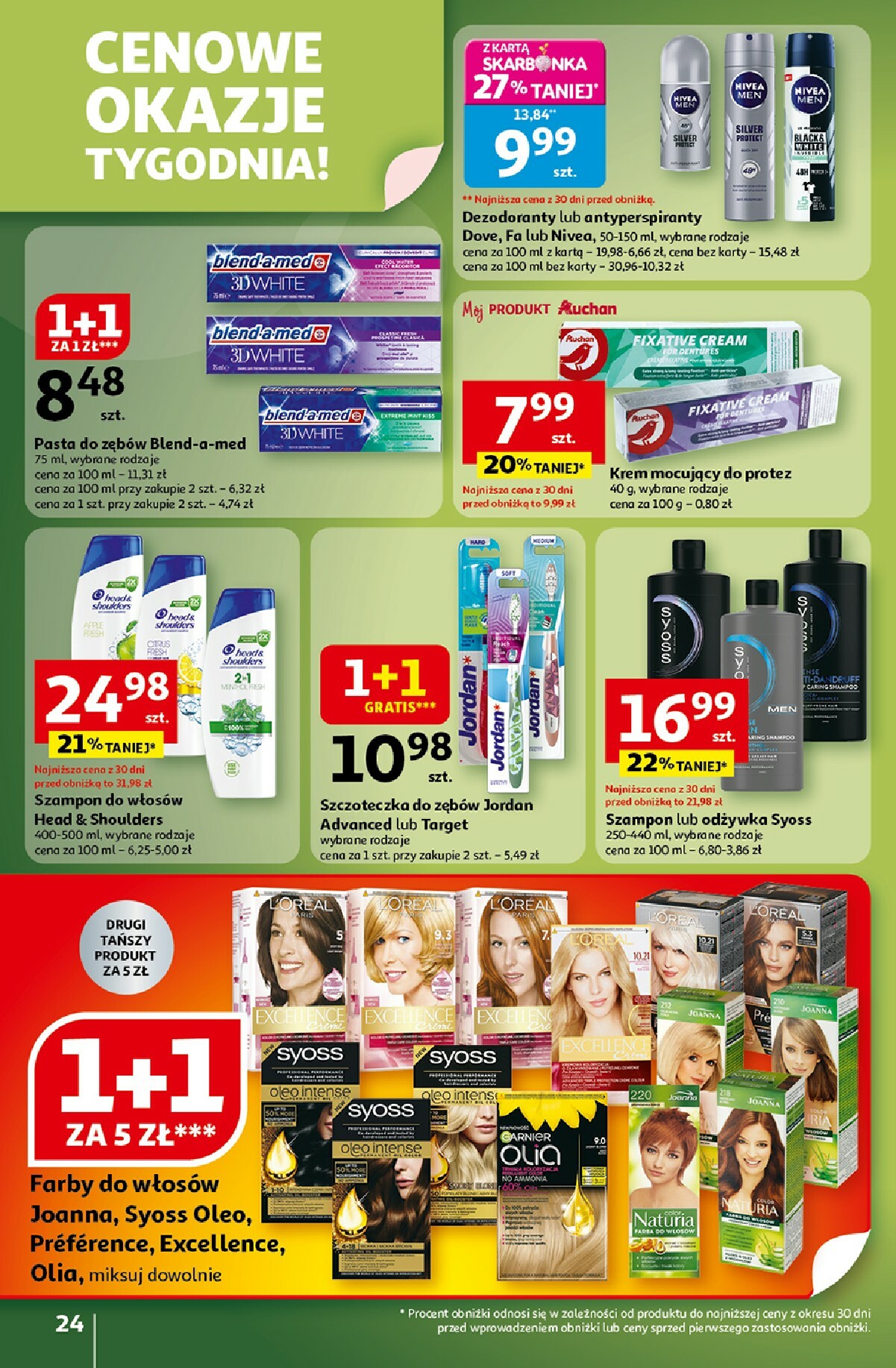 auchan - Gazetka Hipermarket Auchan - ważna od 16.10. do 22.10. - page: 24 auchan - Gazetka Hipermarket Auchan - ważna od 16.10. do 22.10. - page: 24