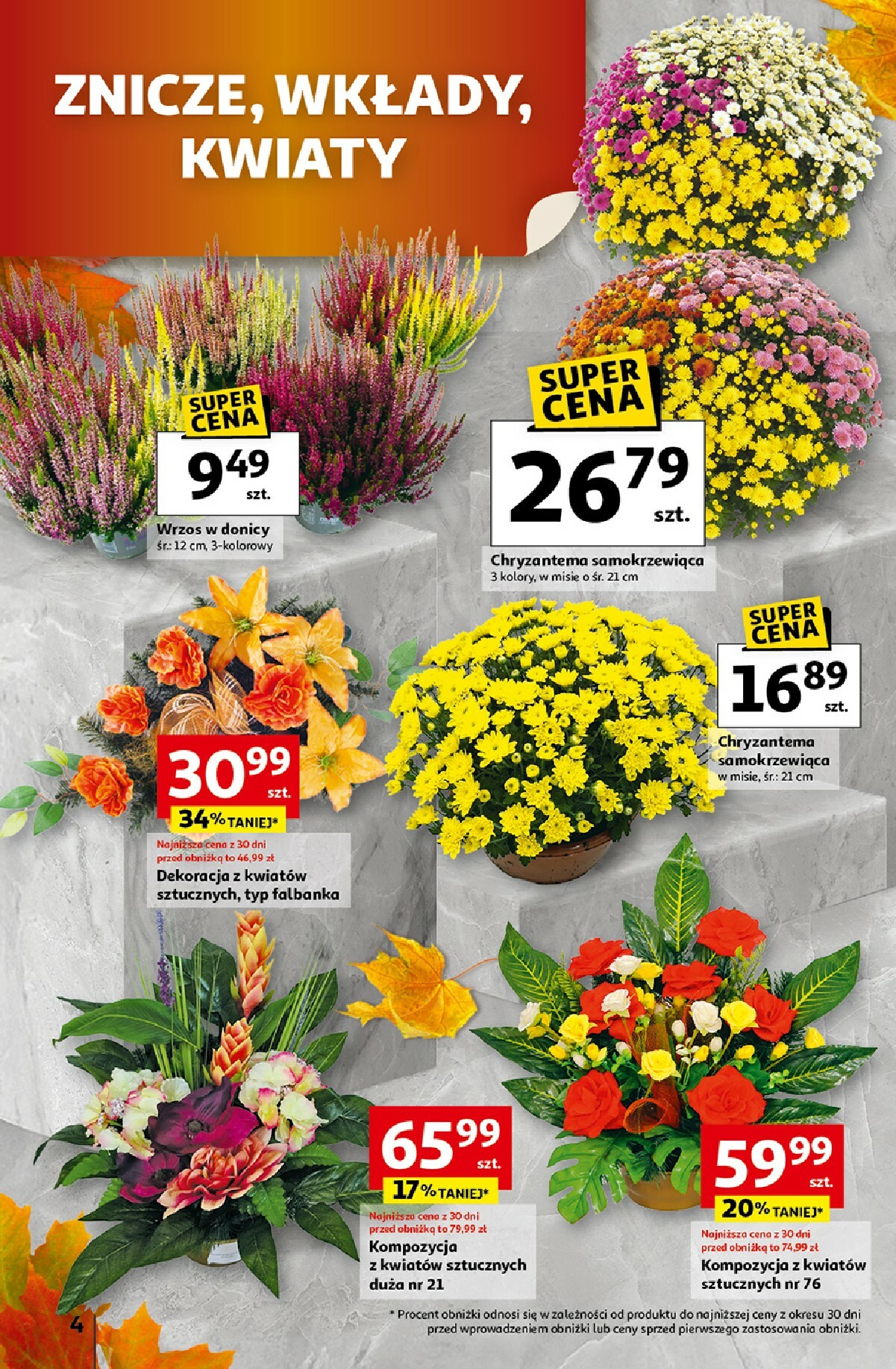 auchan - Gazetka Hipermarket Auchan - ważna od 16.10. do 22.10. - page: 4 auchan - Gazetka Hipermarket Auchan - ważna od 16.10. do 22.10. - page: 4