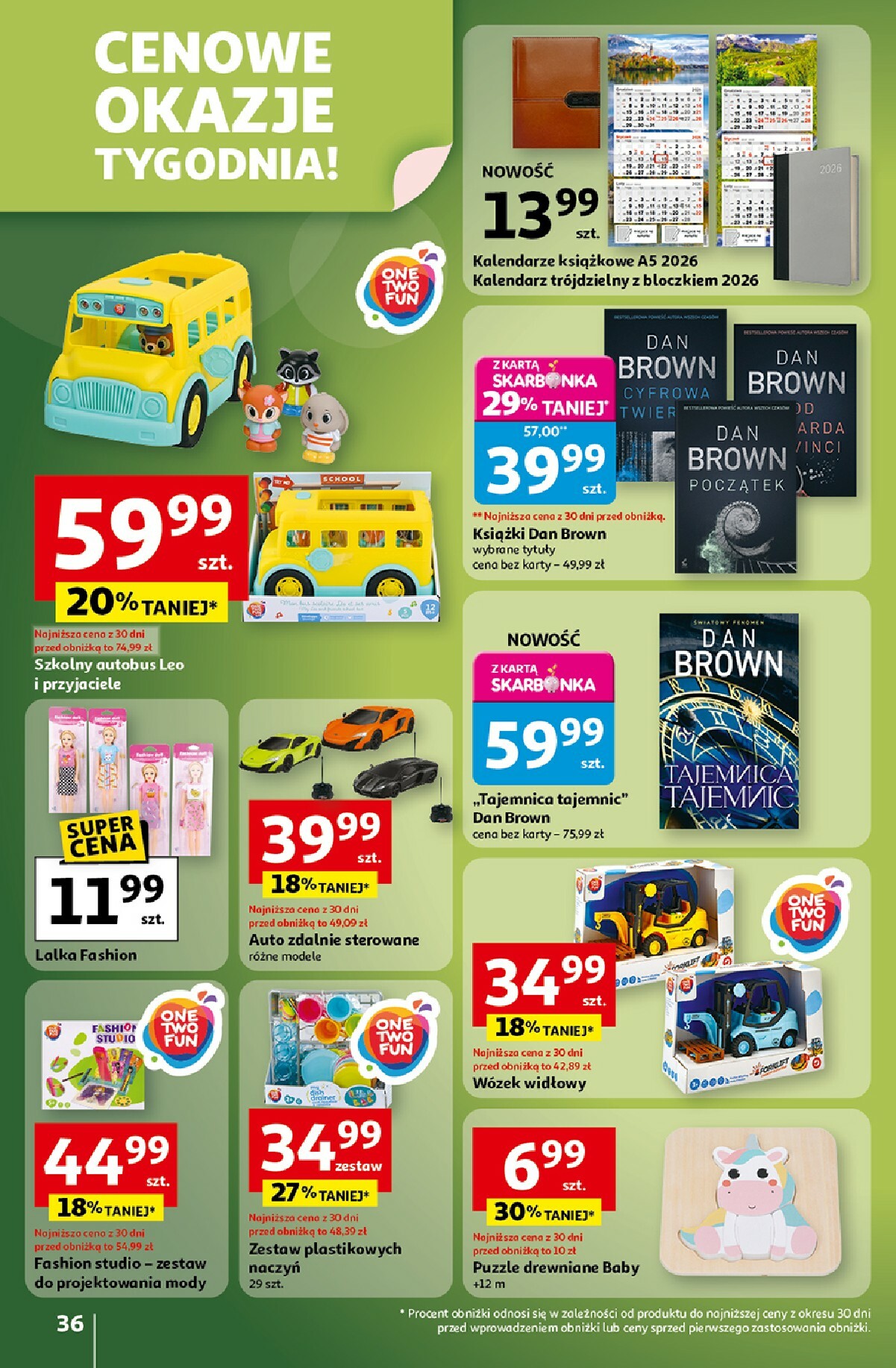 auchan - Gazetka Hipermarket Auchan - ważna od 16.10. do 22.10. - page: 36 auchan - Gazetka Hipermarket Auchan - ważna od 16.10. do 22.10. - page: 36