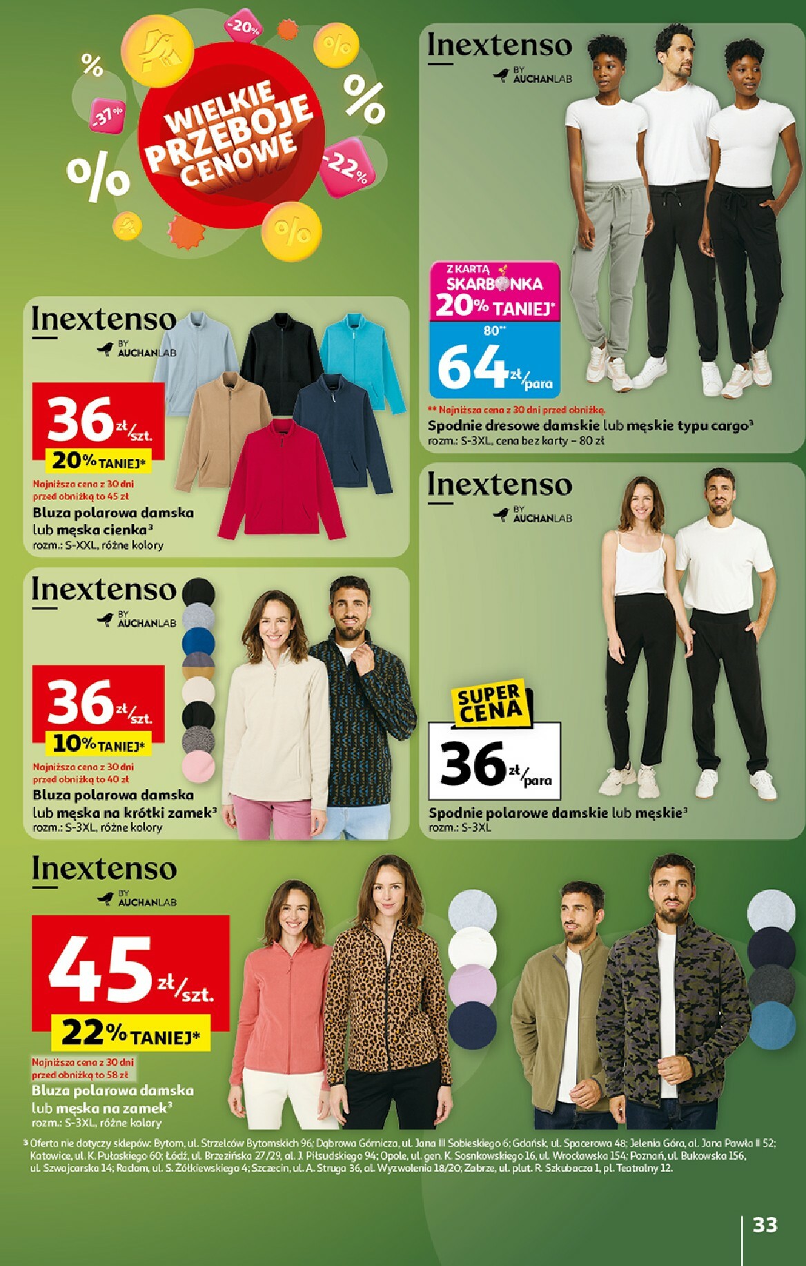 auchan - Gazetka Hipermarket Auchan - ważna od 16.10. do 22.10. - page: 33 auchan - Gazetka Hipermarket Auchan - ważna od 16.10. do 22.10. - page: 33