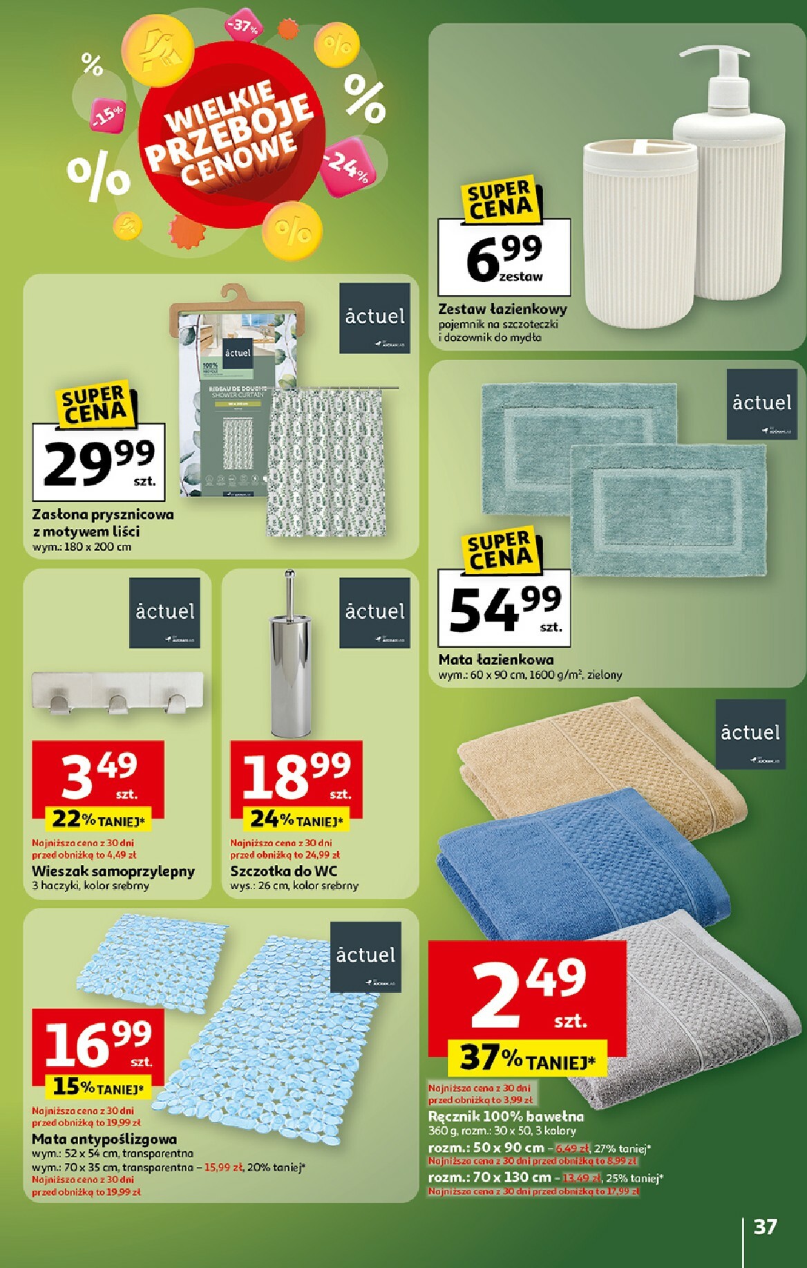 auchan - Gazetka Hipermarket Auchan - ważna od 16.10. do 22.10. - page: 37 auchan - Gazetka Hipermarket Auchan - ważna od 16.10. do 22.10. - page: 37