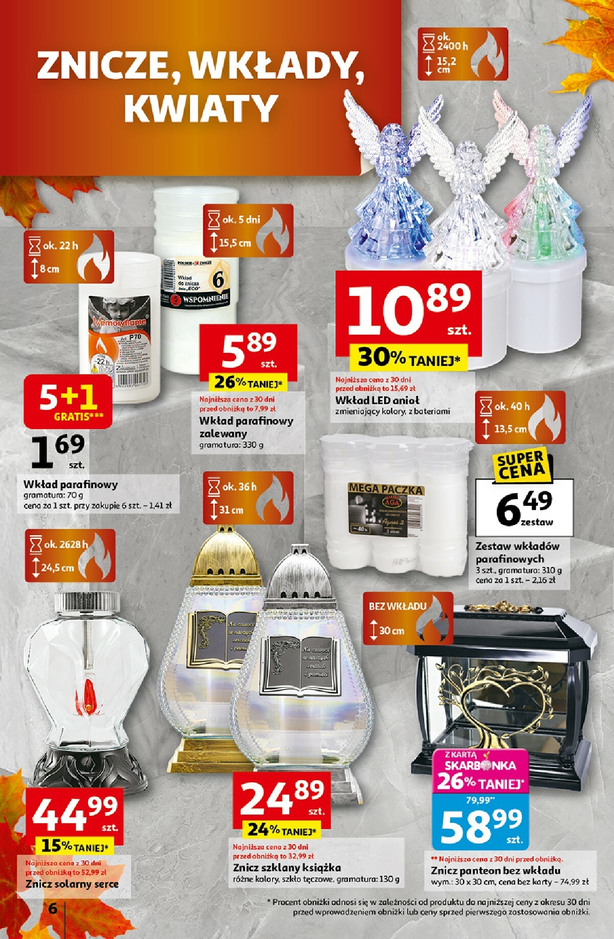 auchan - Gazetka Hipermarket Auchan - ważna od 16.10. do 22.10. - page: 6 auchan - Gazetka Hipermarket Auchan - ważna od 16.10. do 22.10. - page: 6