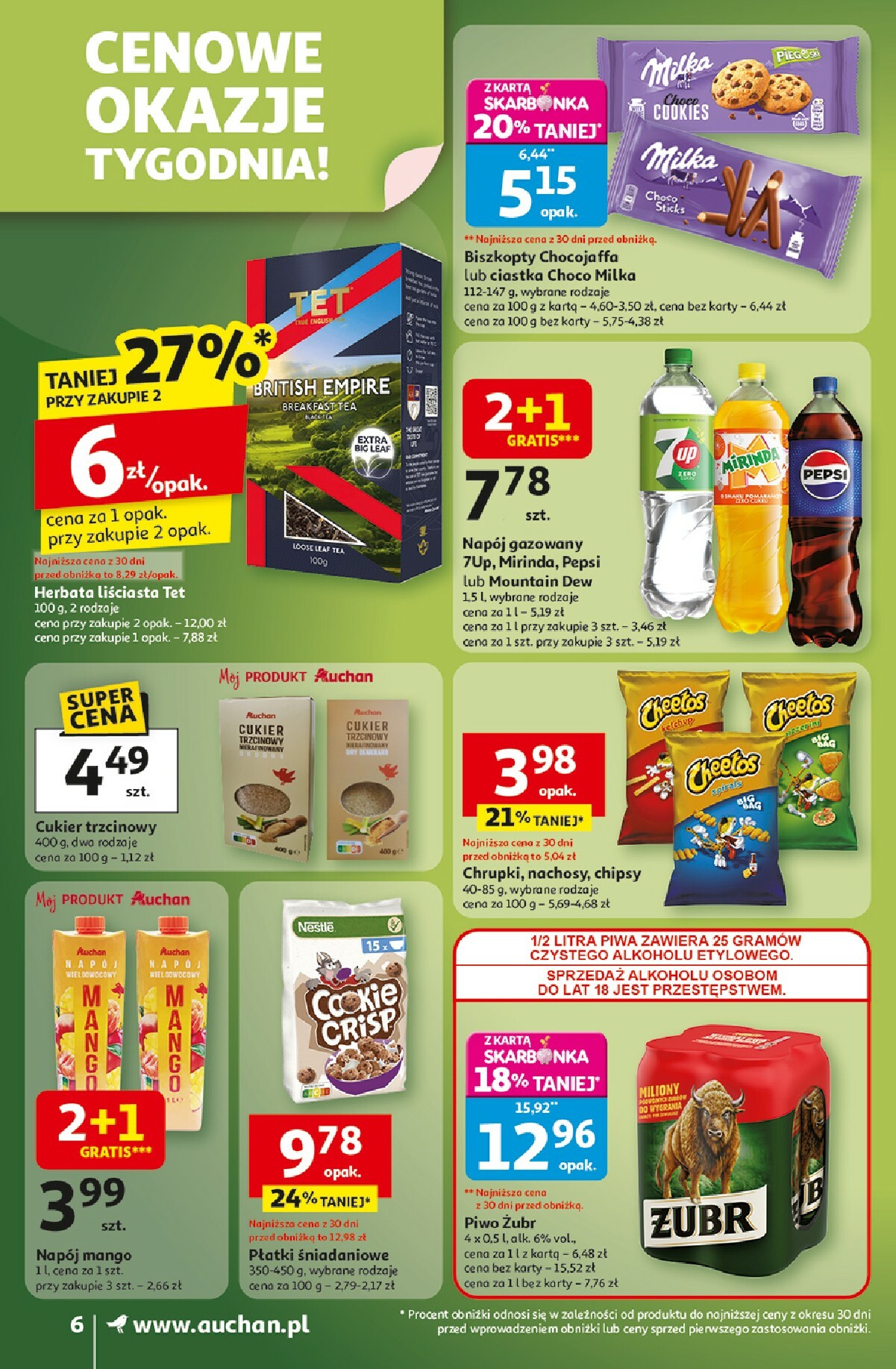 auchan - Gazetka Supermarket Auchan - ważna od 16.10. do 22.10. - page: 6