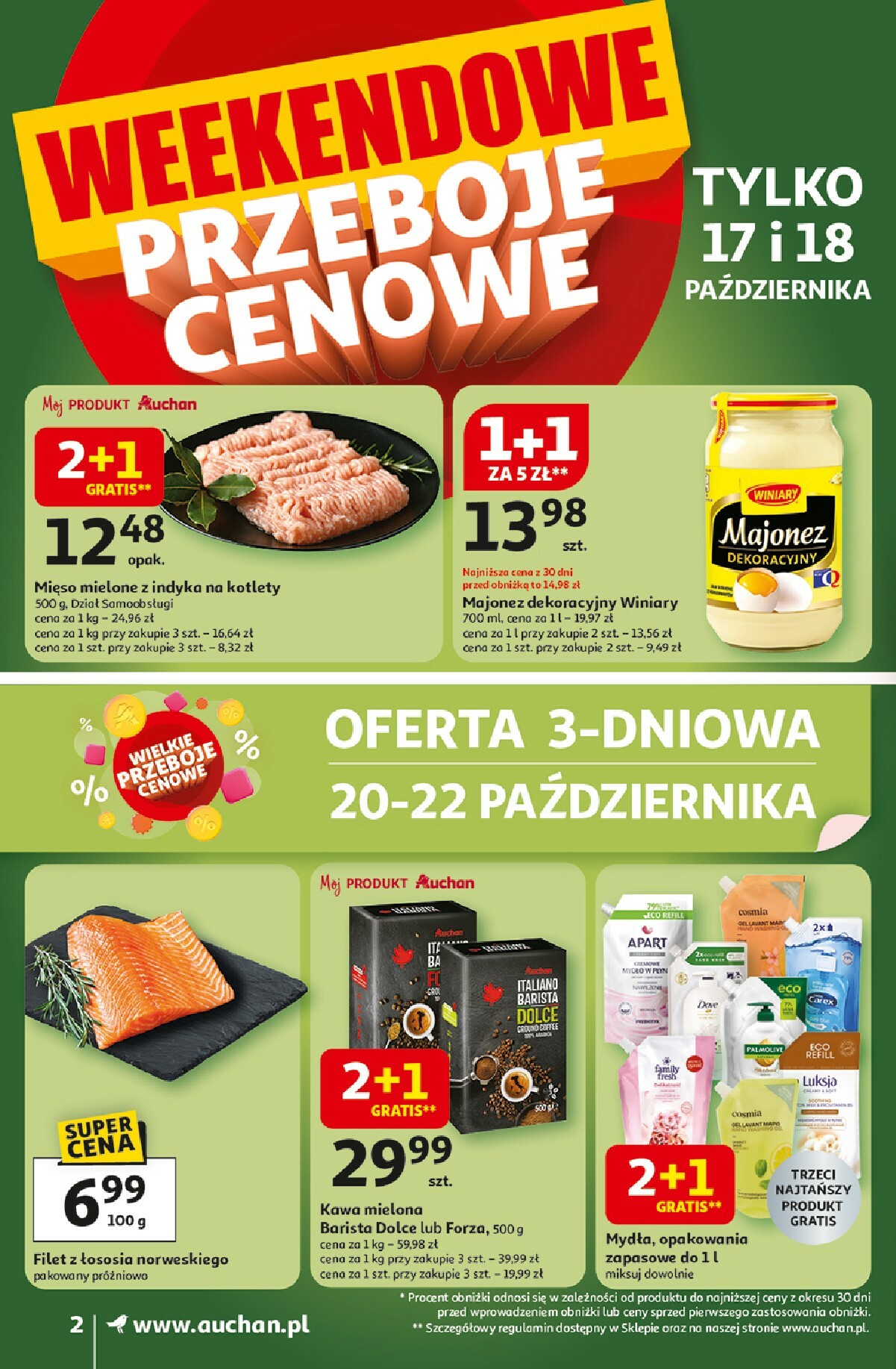 auchan - Gazetka Supermarket Auchan - ważna od 16.10. do 22.10. - page: 2