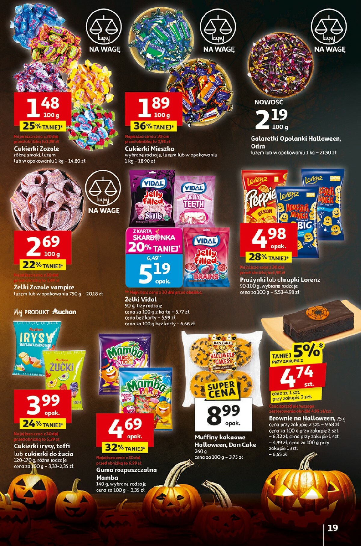 auchan - Gazetka Hipermarket Auchan - ważna od 23.10. do 29.10. - page: 19 auchan - Gazetka Hipermarket Auchan - ważna od 23.10. do 29.10. - page: 19