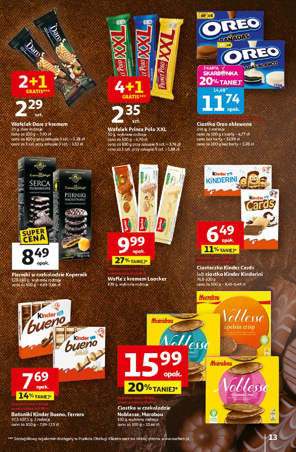 auchan - Gazetka Hipermarket Auchan - ważna od 23.10. do 29.10. - page: 13 auchan - Gazetka Hipermarket Auchan - ważna od 23.10. do 29.10. - page: 13