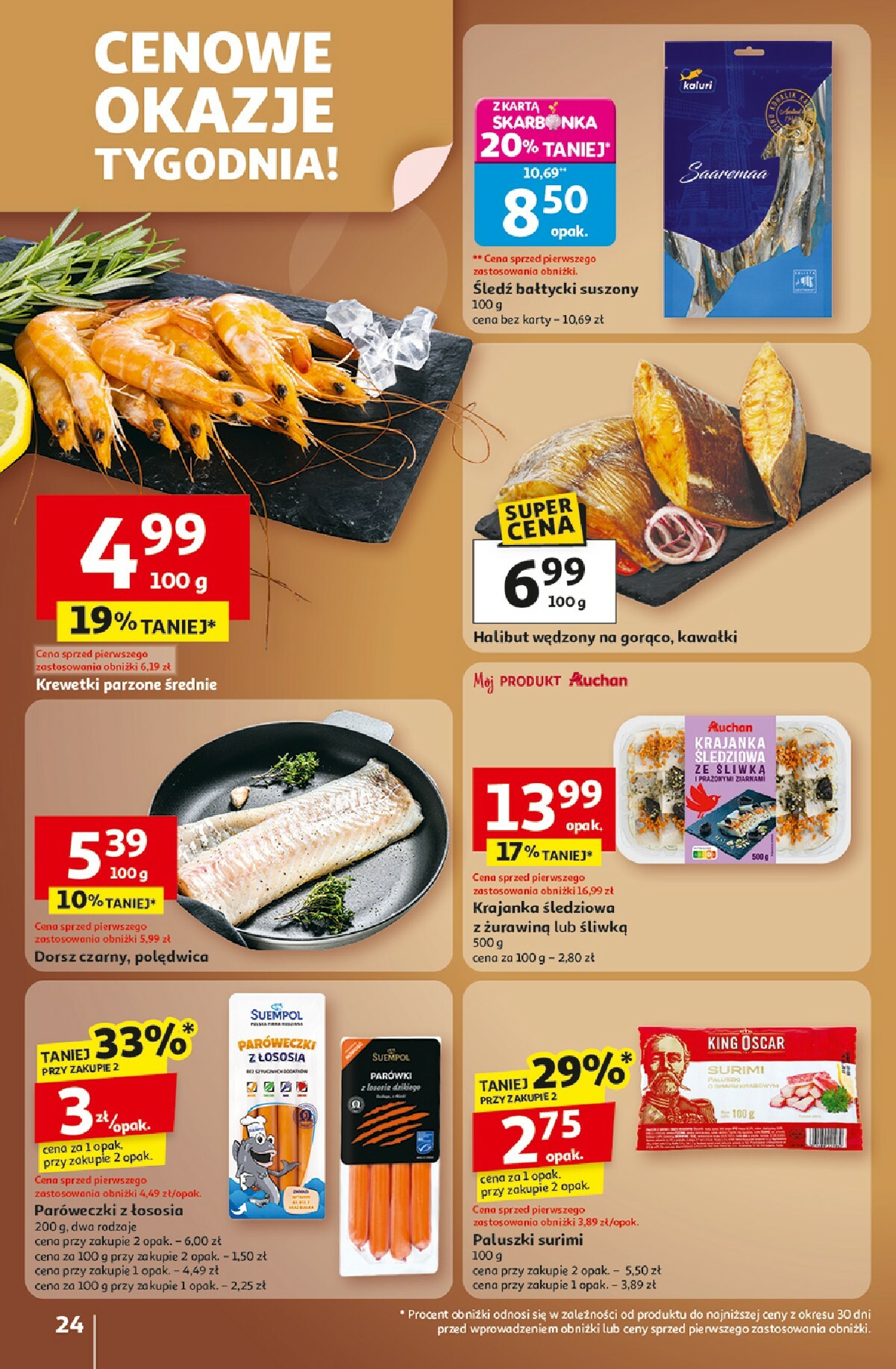 auchan - Gazetka Hipermarket Auchan - ważna od 23.10. do 29.10. - page: 24 auchan - Gazetka Hipermarket Auchan - ważna od 23.10. do 29.10. - page: 24
