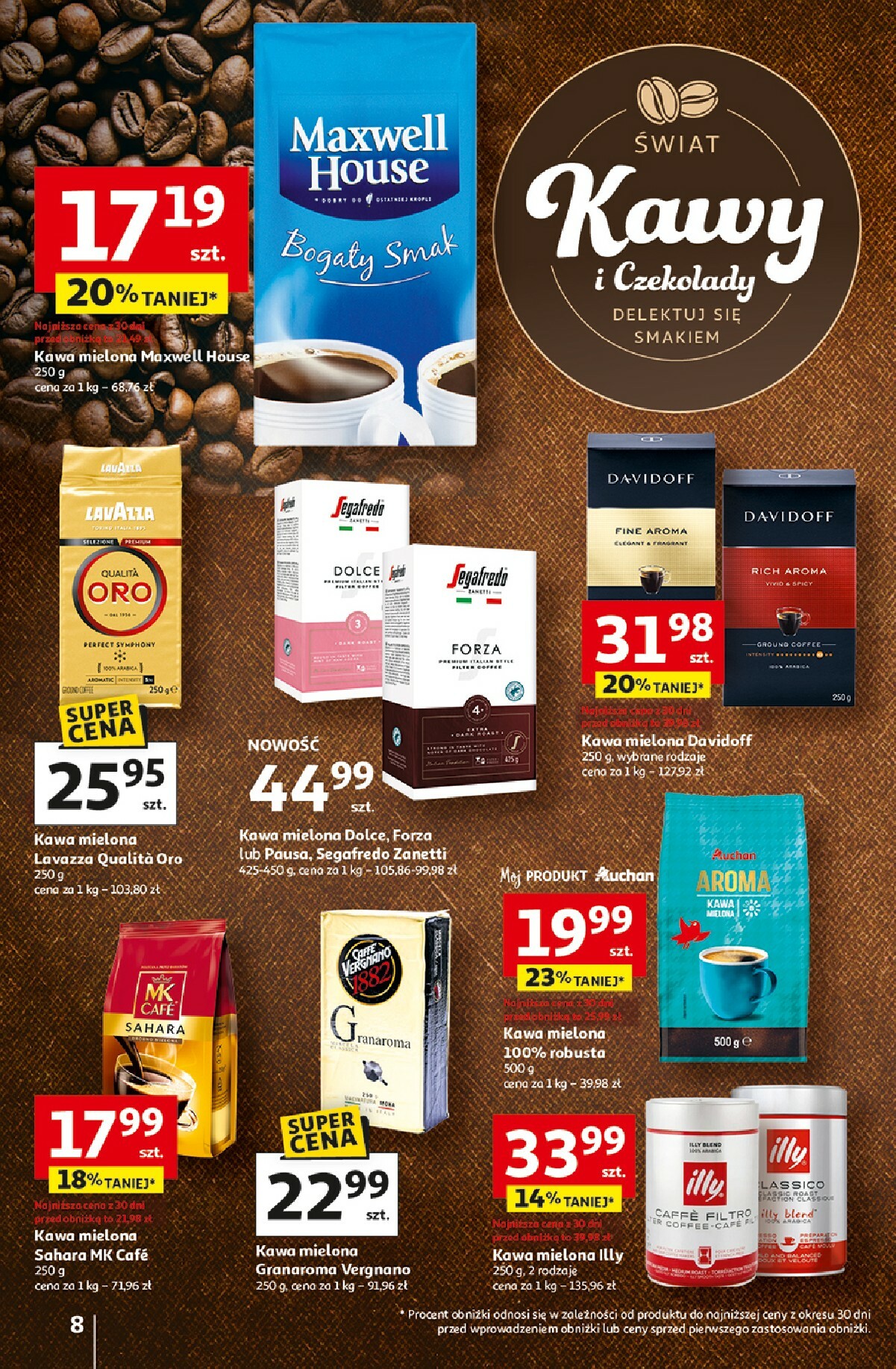 auchan - Gazetka Hipermarket Auchan - ważna od 23.10. do 29.10. - page: 8 auchan - Gazetka Hipermarket Auchan - ważna od 23.10. do 29.10. - page: 8