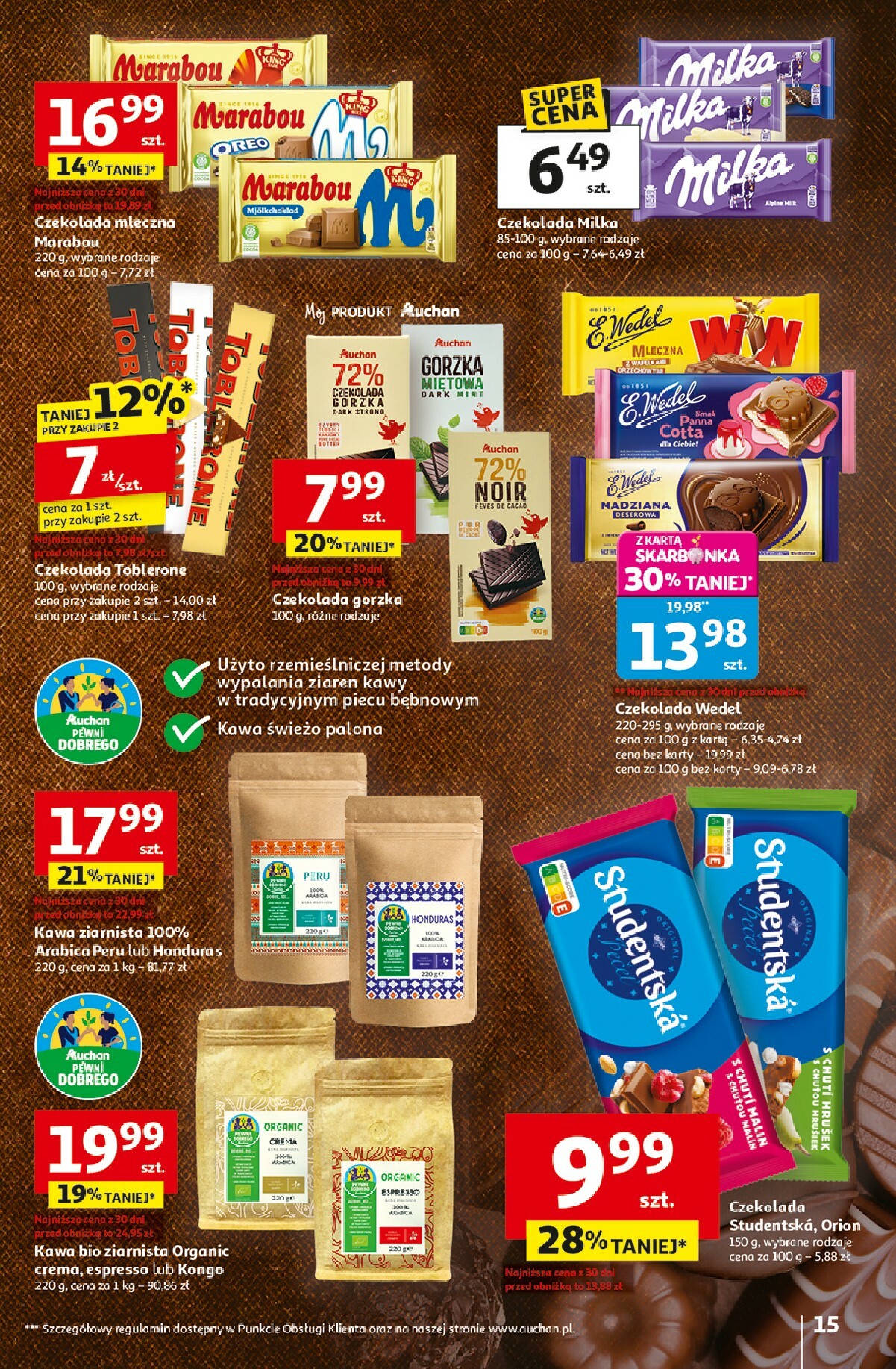 auchan - Gazetka Hipermarket Auchan - ważna od 23.10. do 29.10. - page: 15 auchan - Gazetka Hipermarket Auchan - ważna od 23.10. do 29.10. - page: 15
