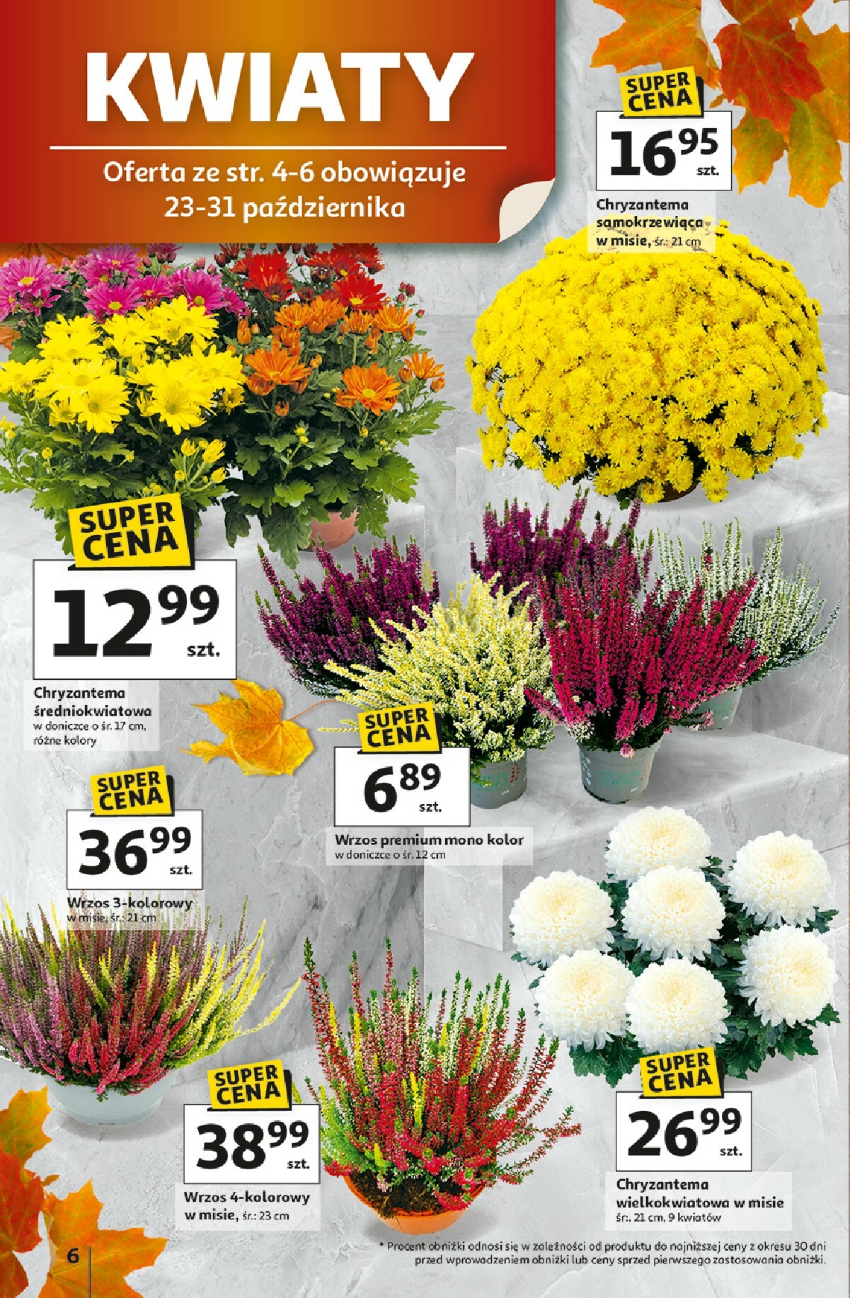 auchan - Gazetka Hipermarket Auchan - ważna od 23.10. do 29.10. - page: 6 auchan - Gazetka Hipermarket Auchan - ważna od 23.10. do 29.10. - page: 6